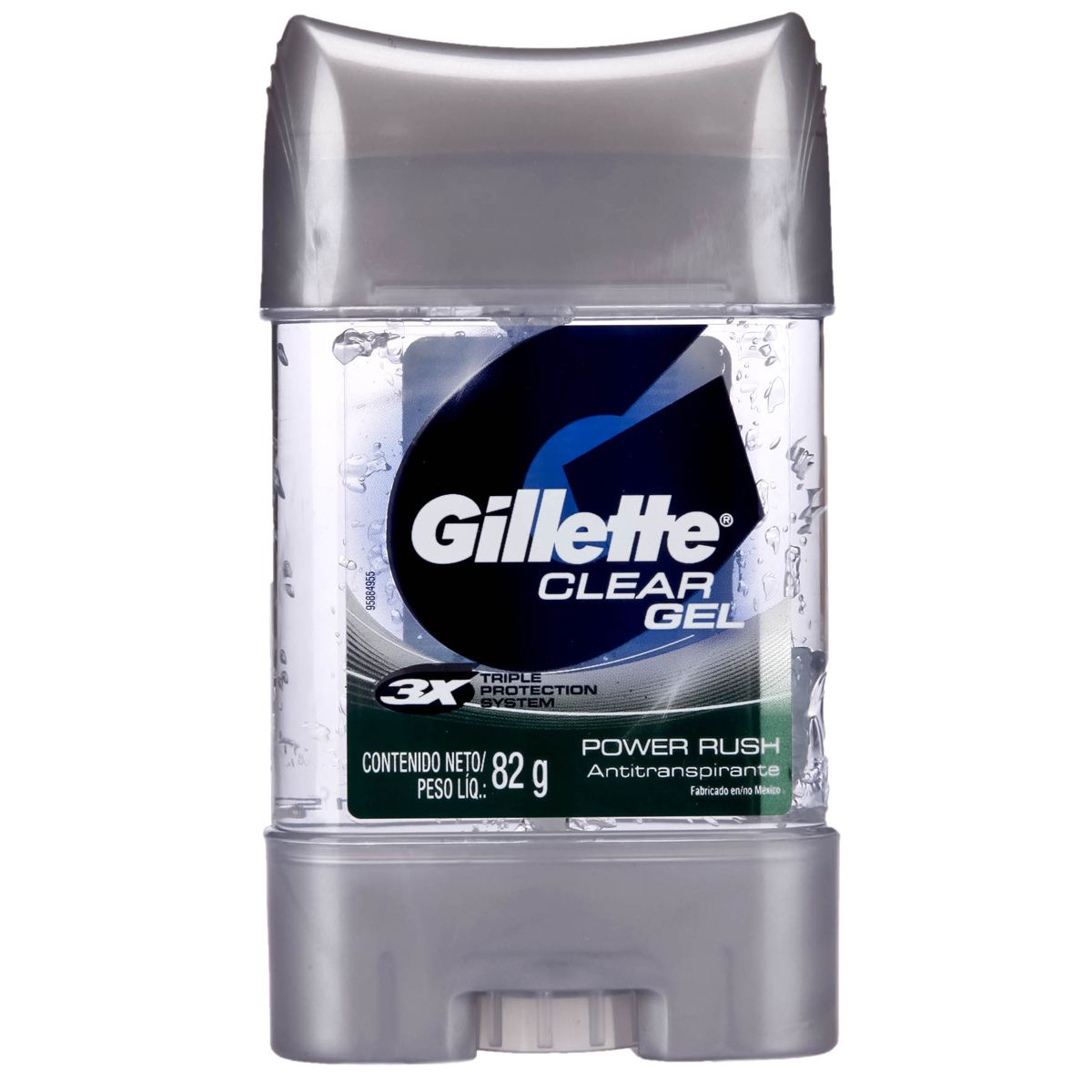 Gillette Gel Antitranspirante Specialized Power Rush 82 G image number null