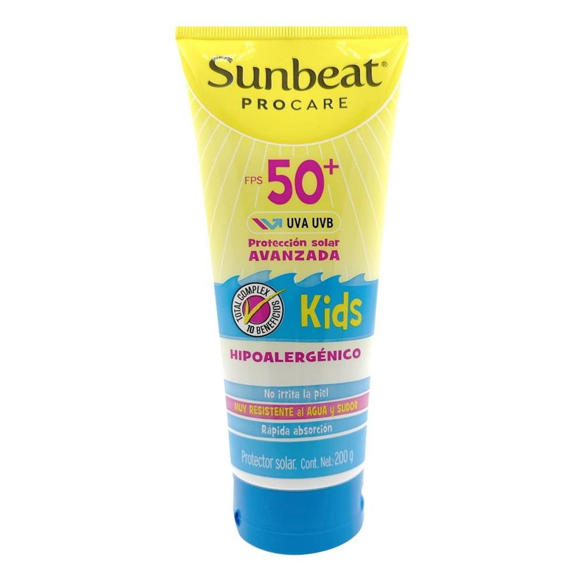 Sunbeat Procare Protector Solar Kids Fps 50 200g image number null
