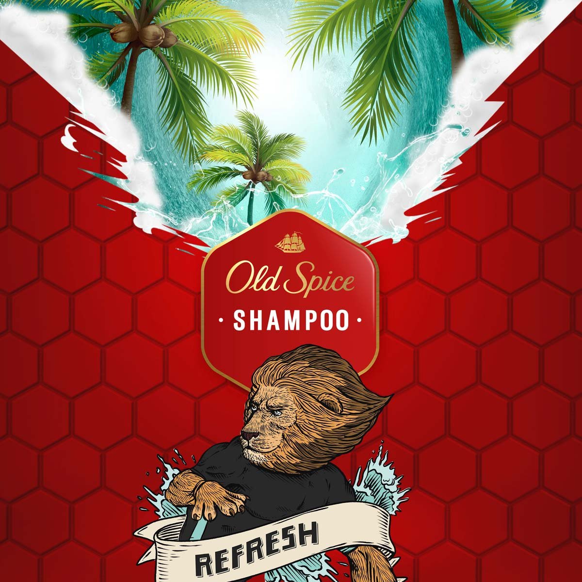 Old Spice Shampoo Refresh 400 Ml image number null