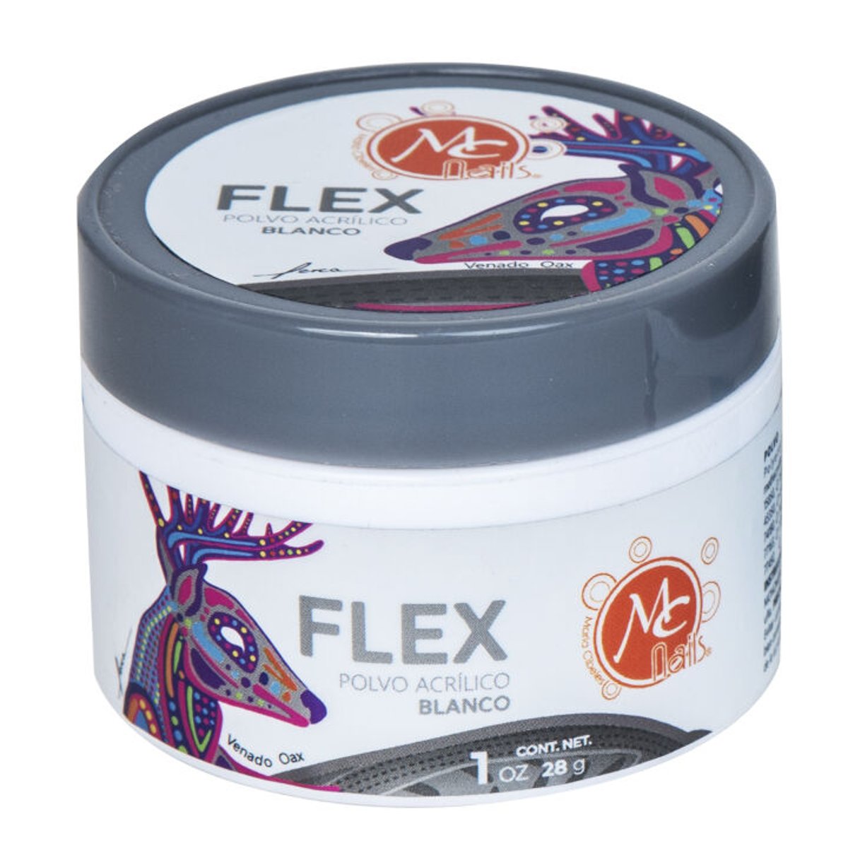 Mc Nails Polvo Acr&iacute;lico Profesional 1oz Para U&ntilde;as Artificiales image number null