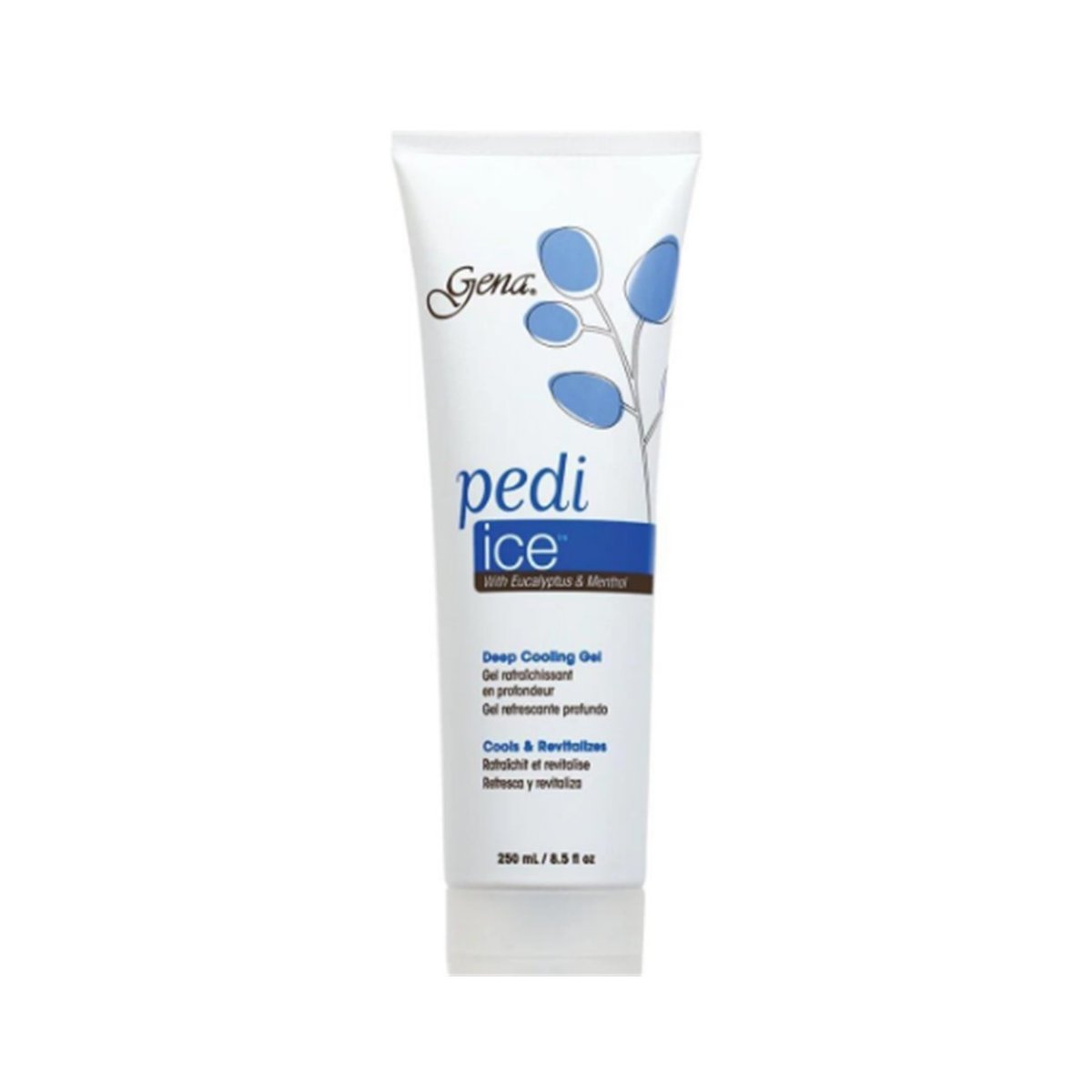 Gena Gel Pedicura Pies Refrescante Mentol Eucalipto 8.5 Oz image number null