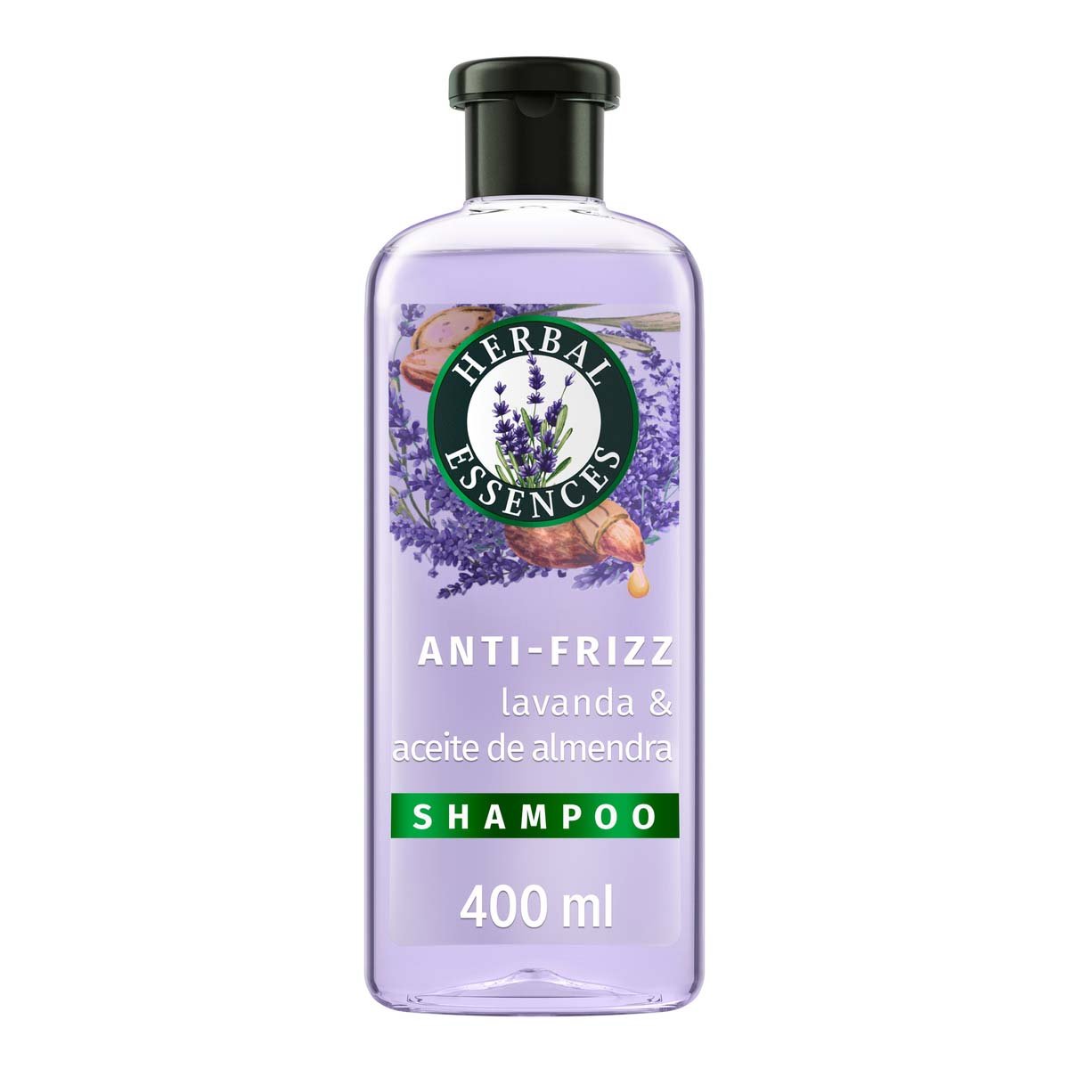 Herbal Essences Anti-frizz Lavanda & Aceite De Almendras Shampoo 400 Ml image number null
