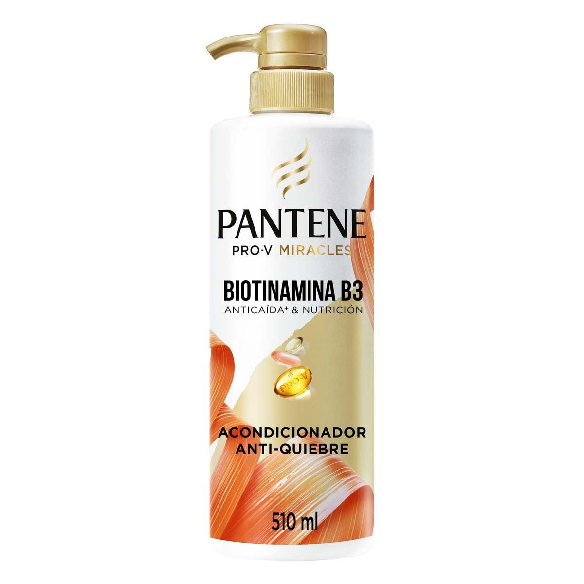 Pantene Acondicionador Antiquiebre Biotinamina B3 Para Cabello Fr&aacute;gil Y Quebradizo 510 Ml image number null