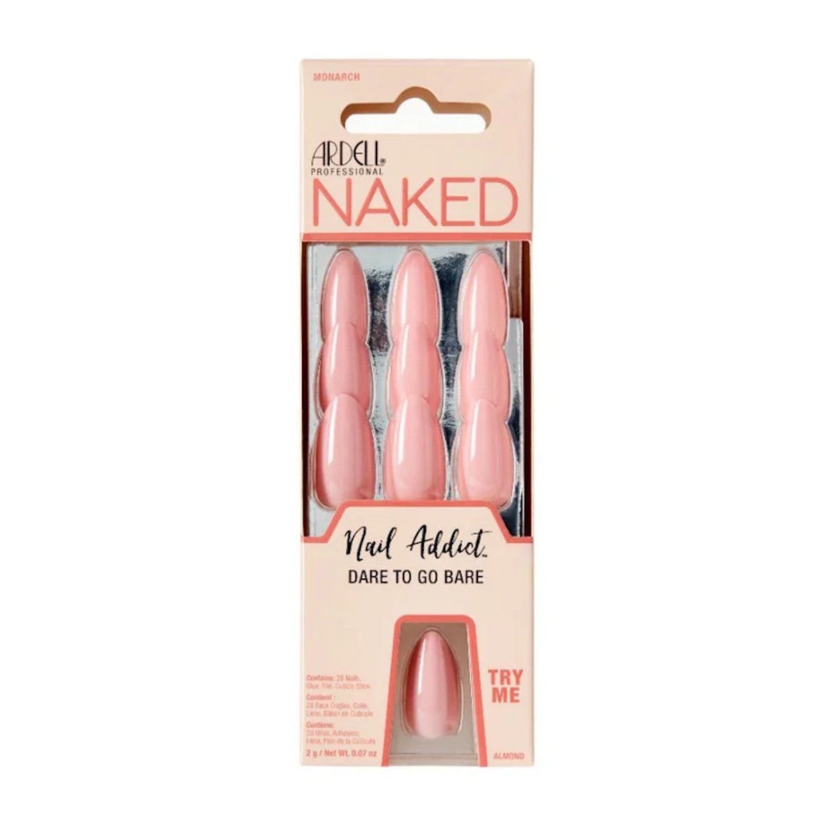 Ardell Nail Addict Naked Collection Monarch image number null