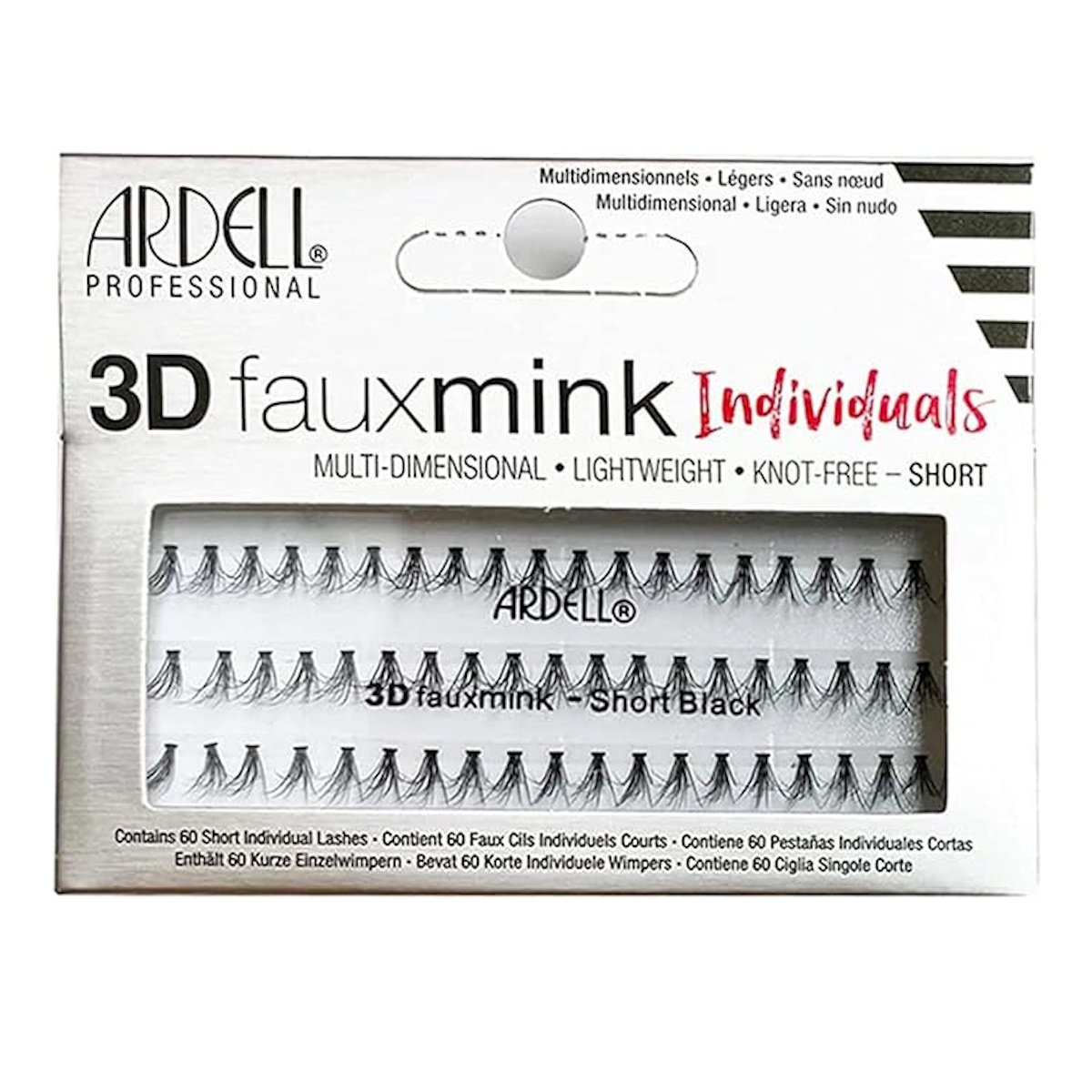 Ardell Pesta&ntilde;as Postizas 3d Fauxmink Individuals Short image number null