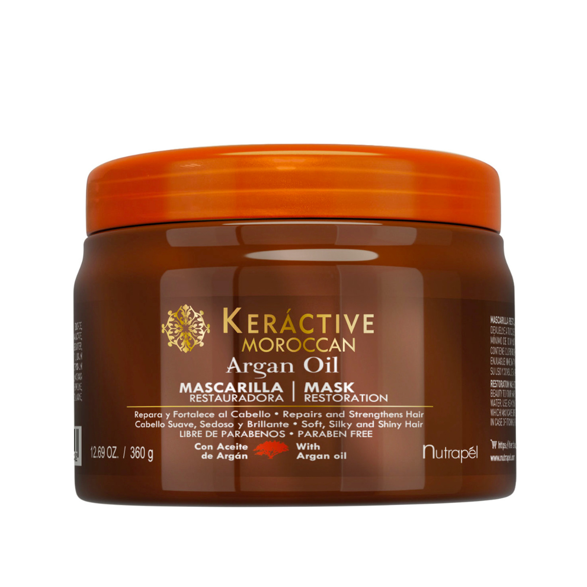 Nutrap&eacute;l Ker&aacute;ctive Mascarilla Moroccan Argan Oil image number null