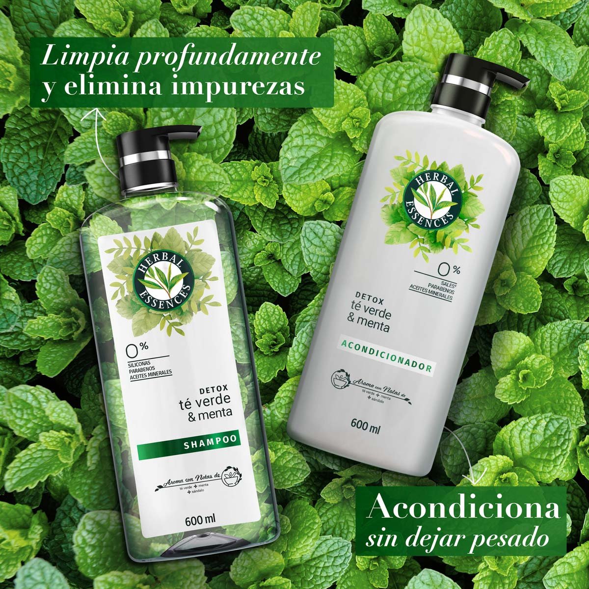Herbal Essences Acondicionador Tea Tree 600ml  6 image number null