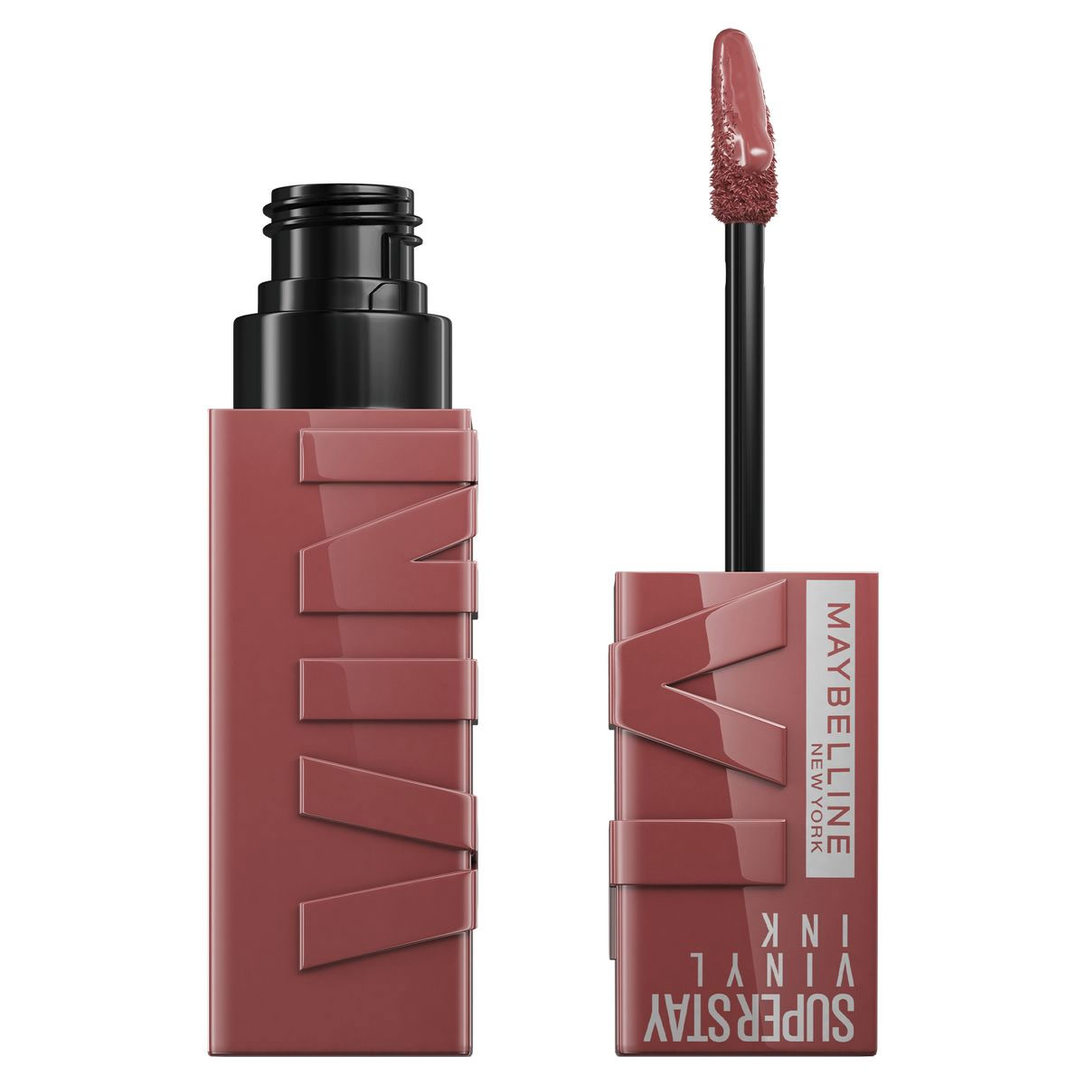 Maybelline Labial L&iacute;quido Super Stay Vinyl Ink Nudes Peppy image number null
