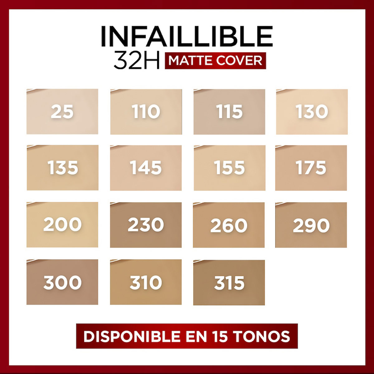 L'Or&eacute;al Base de Maquillaje L&iacute;quida Infalible Matte 32h image number null