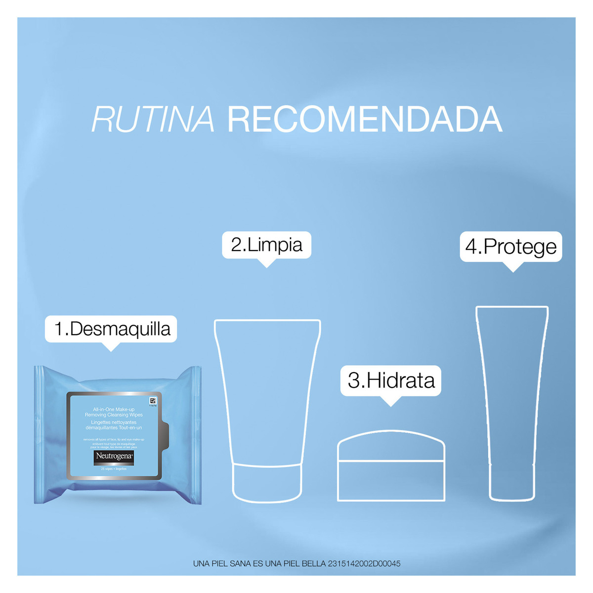 Neutrogena Toallitas Desmaquillantes 25 image number null