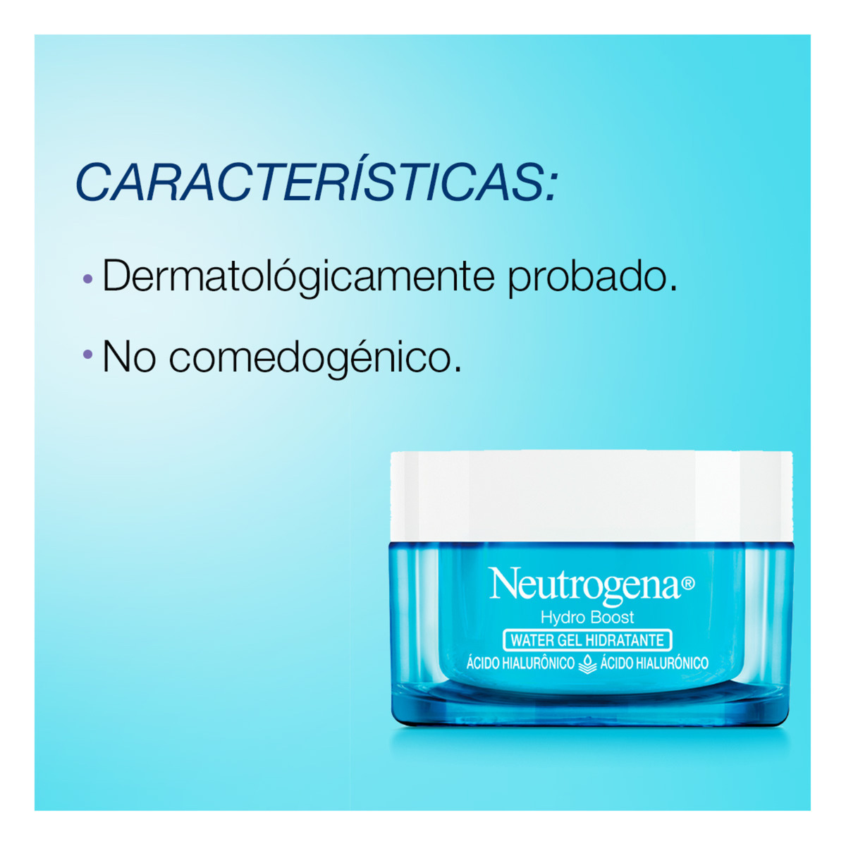 Neutrogena Hydro Boost Crema Hidratante Facial En Gel &Aacute;cido Hialur&oacute;nico 50 G image number null