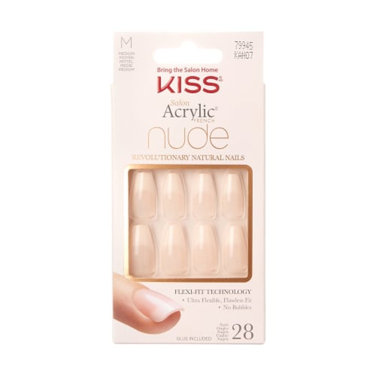 Kiss U&ntilde;as Postizas Nude Drama 28  Set Completo image number null