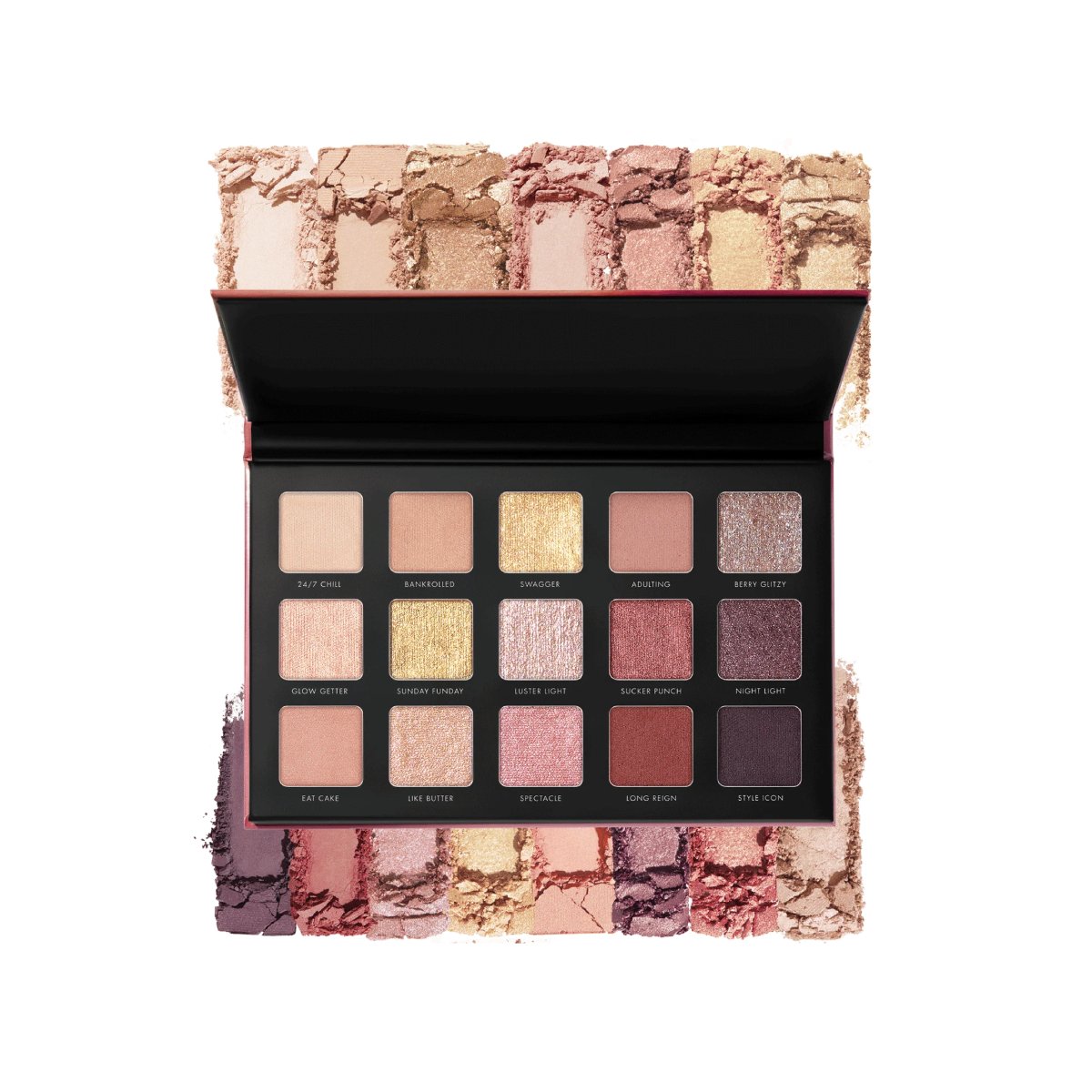 Milani Paleta De Sombras 15 Tonos Luster Lights Vegana image number null