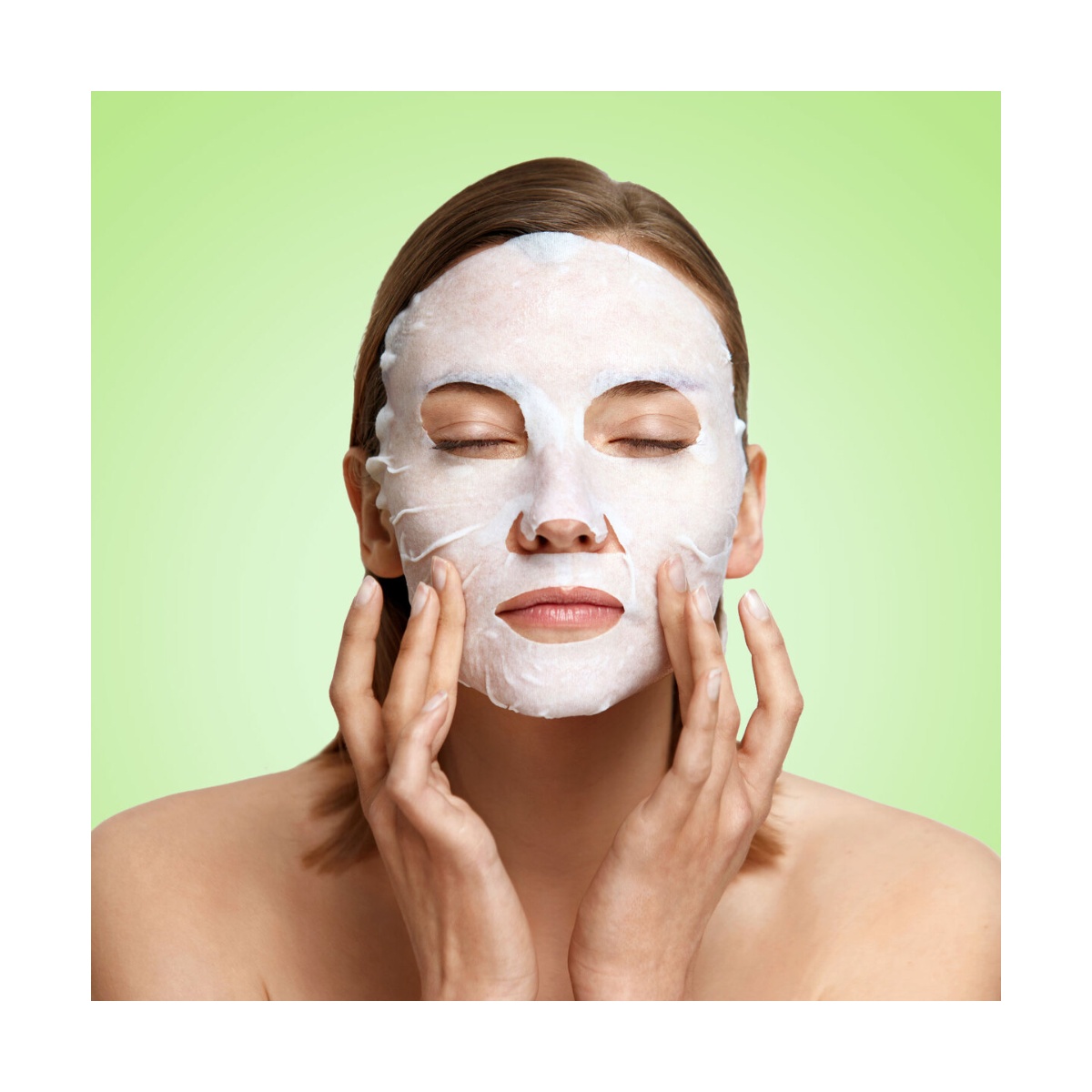 Skin Sense Mascarilla Facial de Tela Pepino image number null
