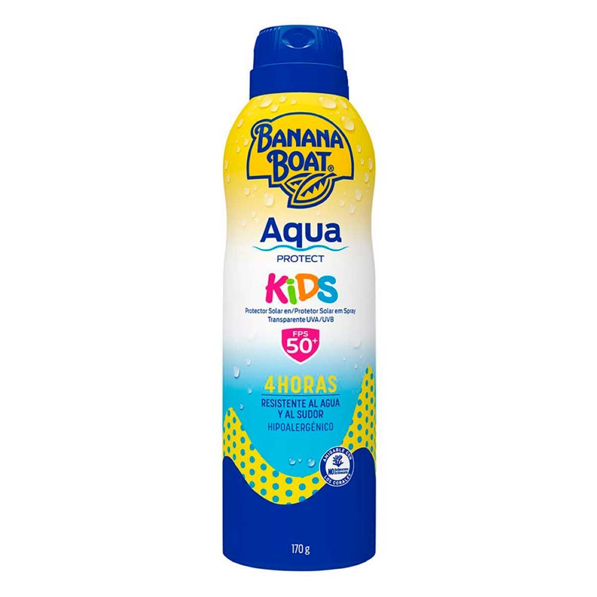 Protector Solar Banana Boat Aqua Protect Kids 50+ Fps C-spray 170 Gr image number null