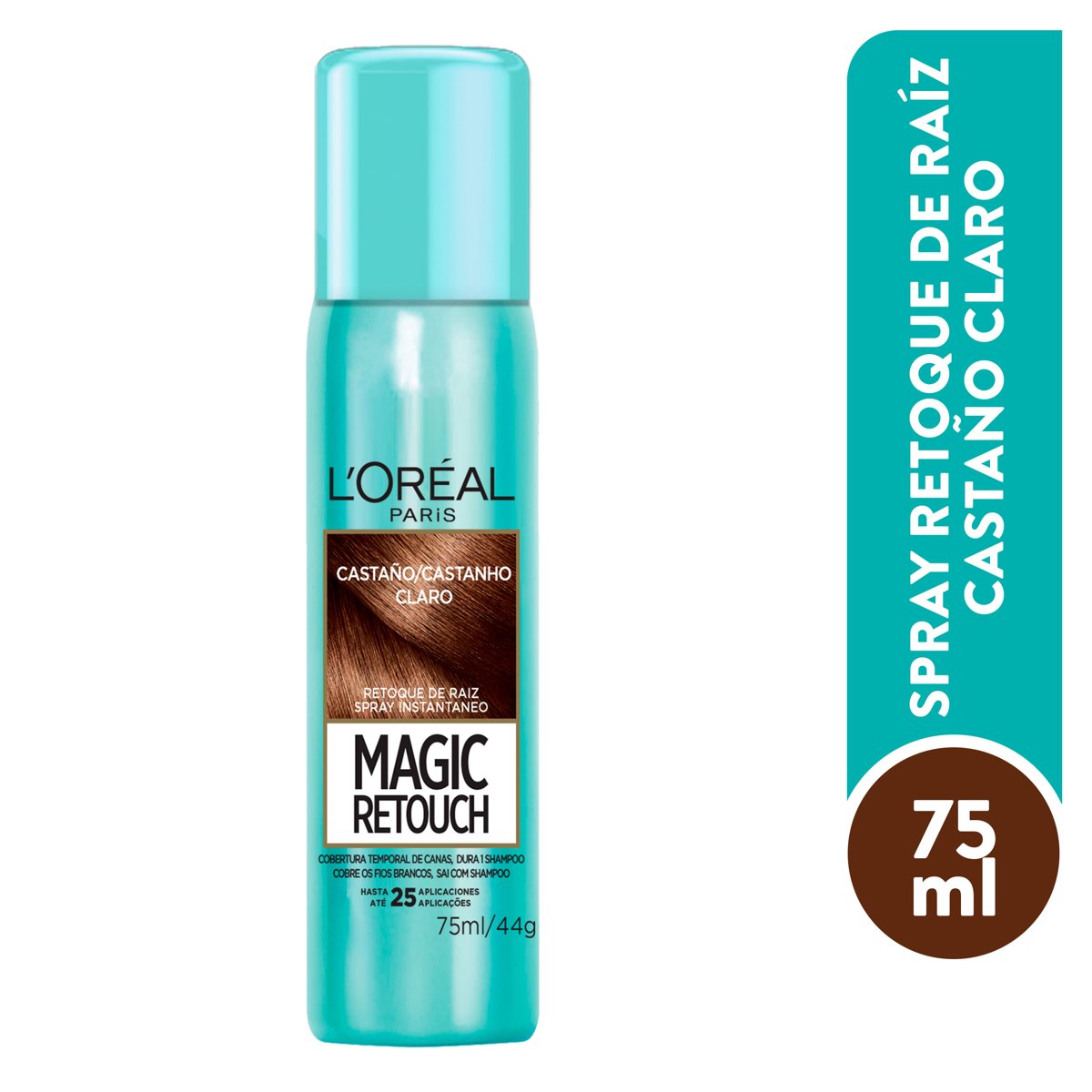 Match Hair Retocador Capilar Caf&eacute; Claro 2  4 G image number null