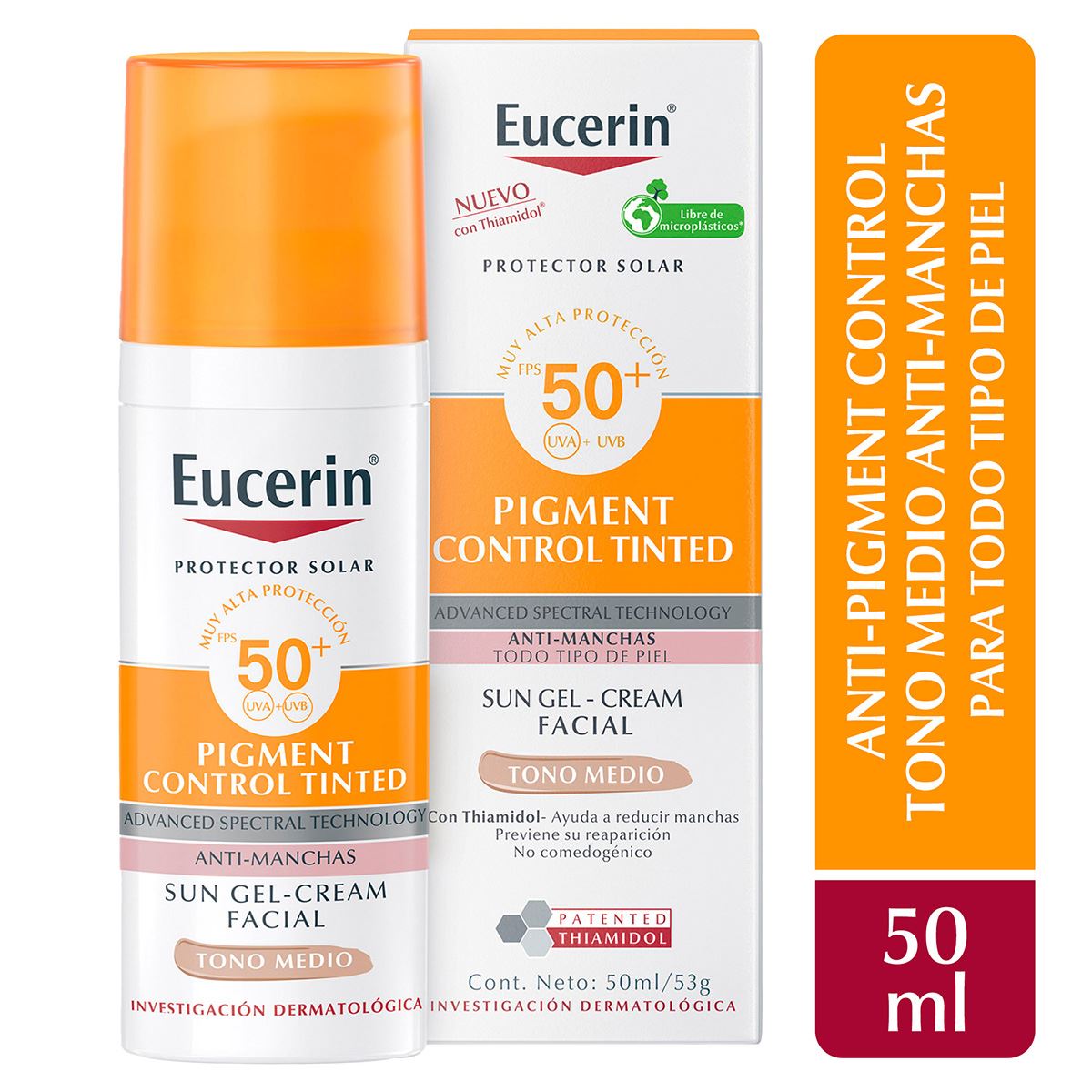 Eucerin Sun Pigment Tinted 50 Ml image number null
