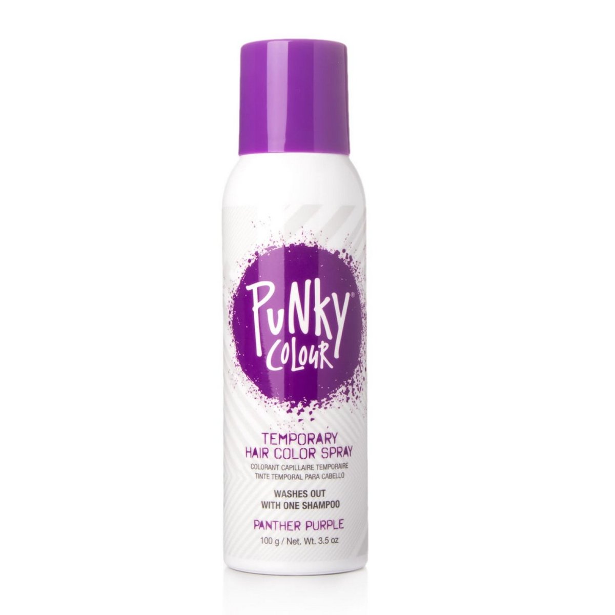 Punky Colour Spray Color Temporal Cabello 100ml Panther Purple image number null