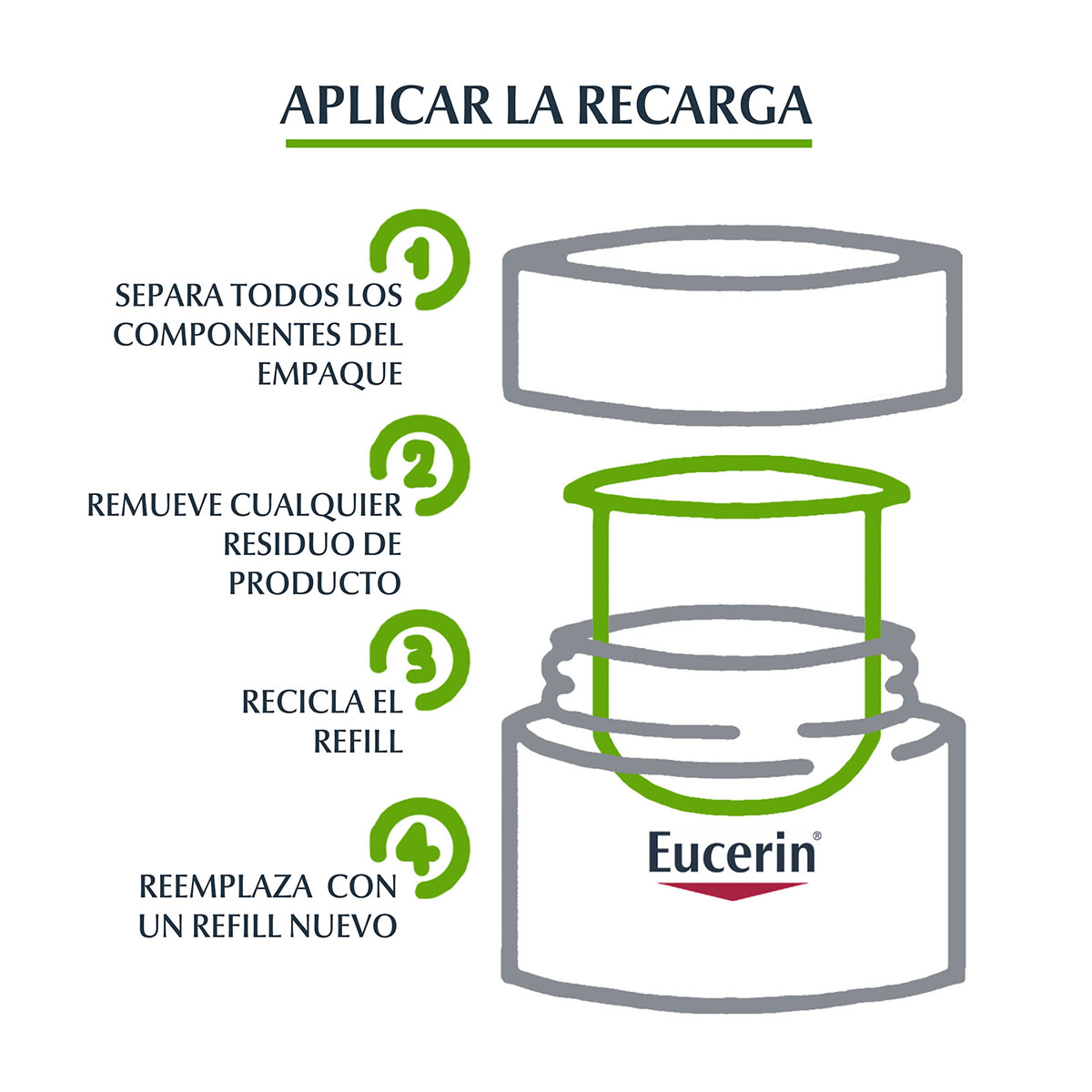 Eucerin Hyaluron Filler Crema D&iacute;a Fps15 Refill 50 Ml image number null