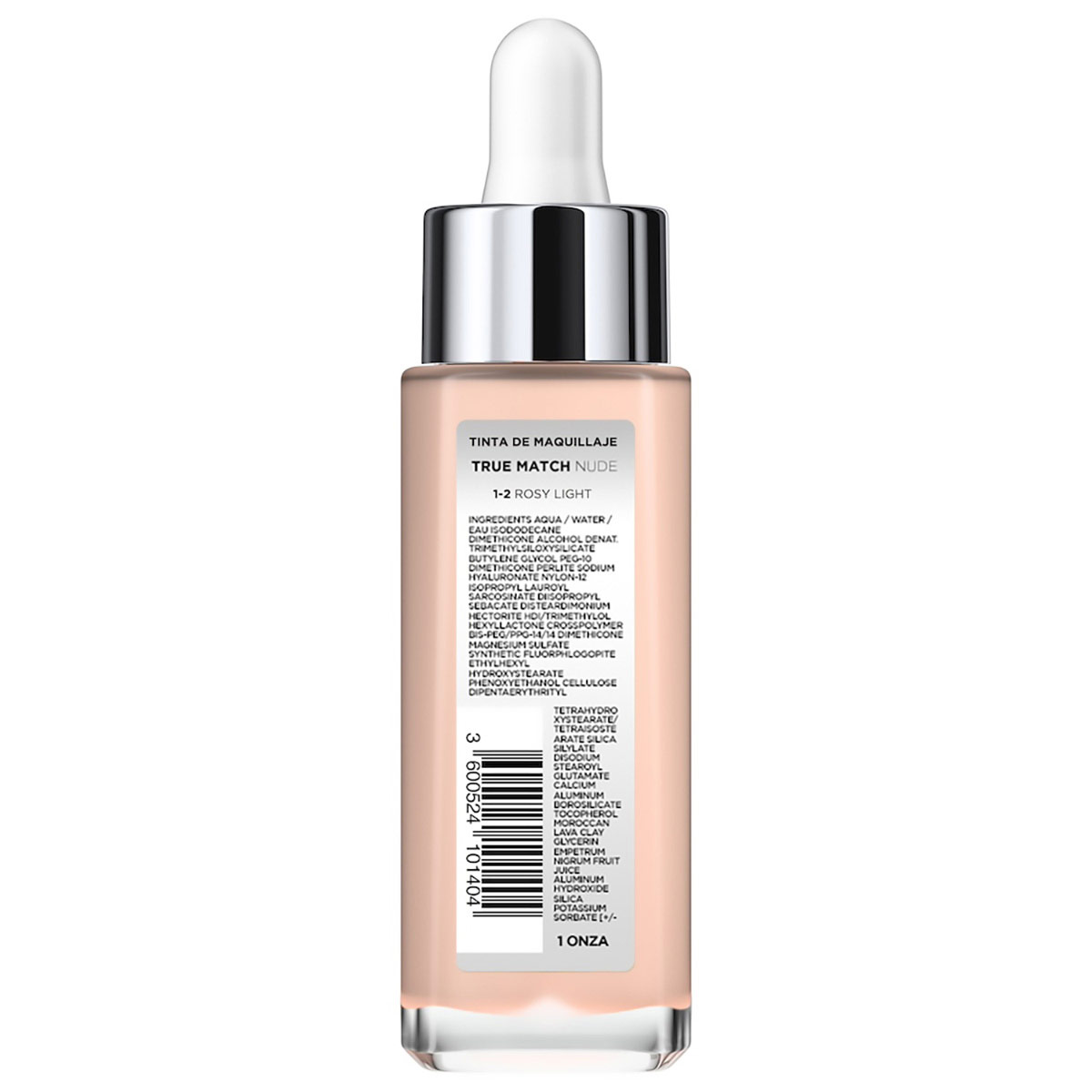 L' Oreal Base De Maquillaje L&iacute;quida Tipo S&eacute;rum True Match 1 2 Rosy Light image number null