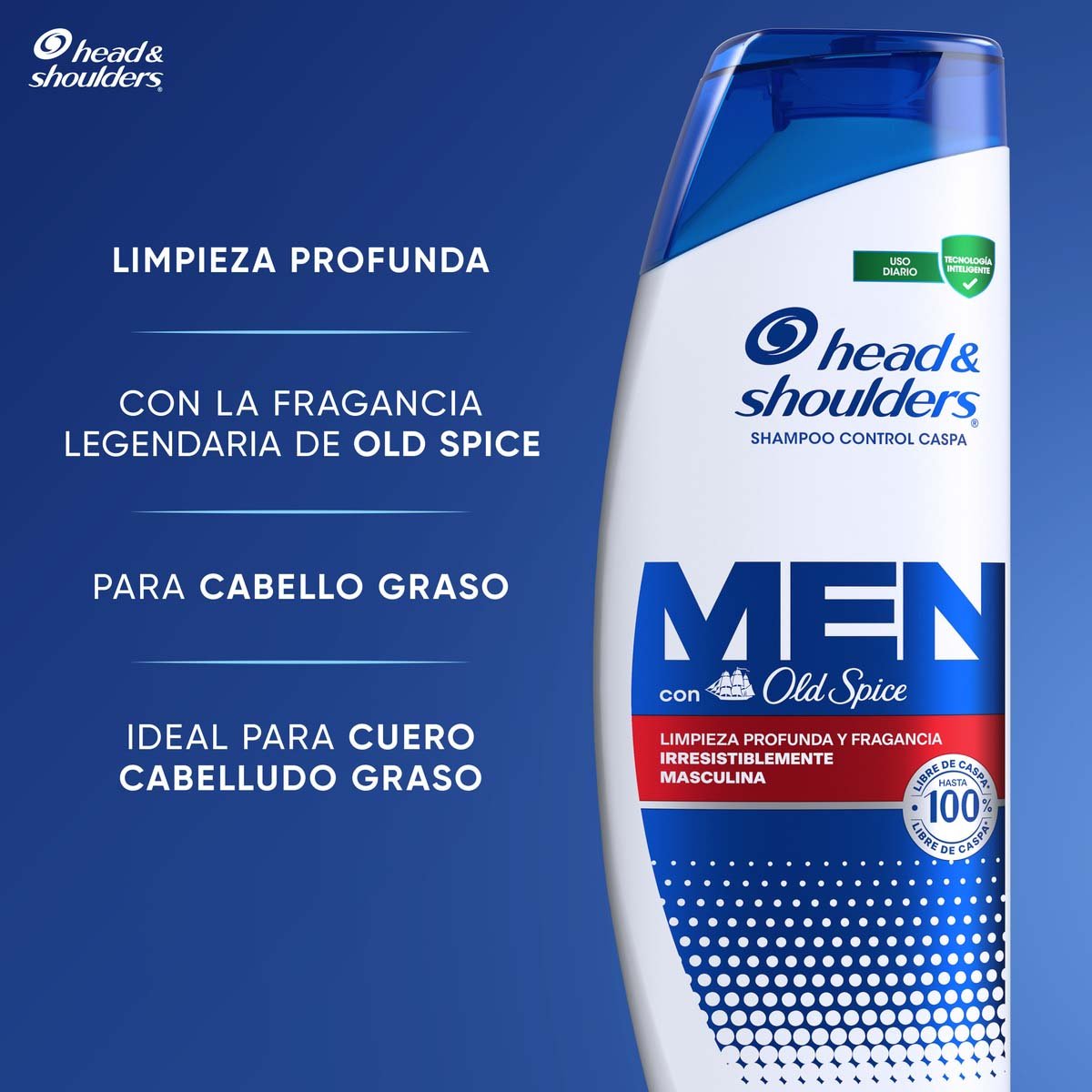 Head & Shoulders Shampoo Old Spice Hombres 650ml10 image number null
