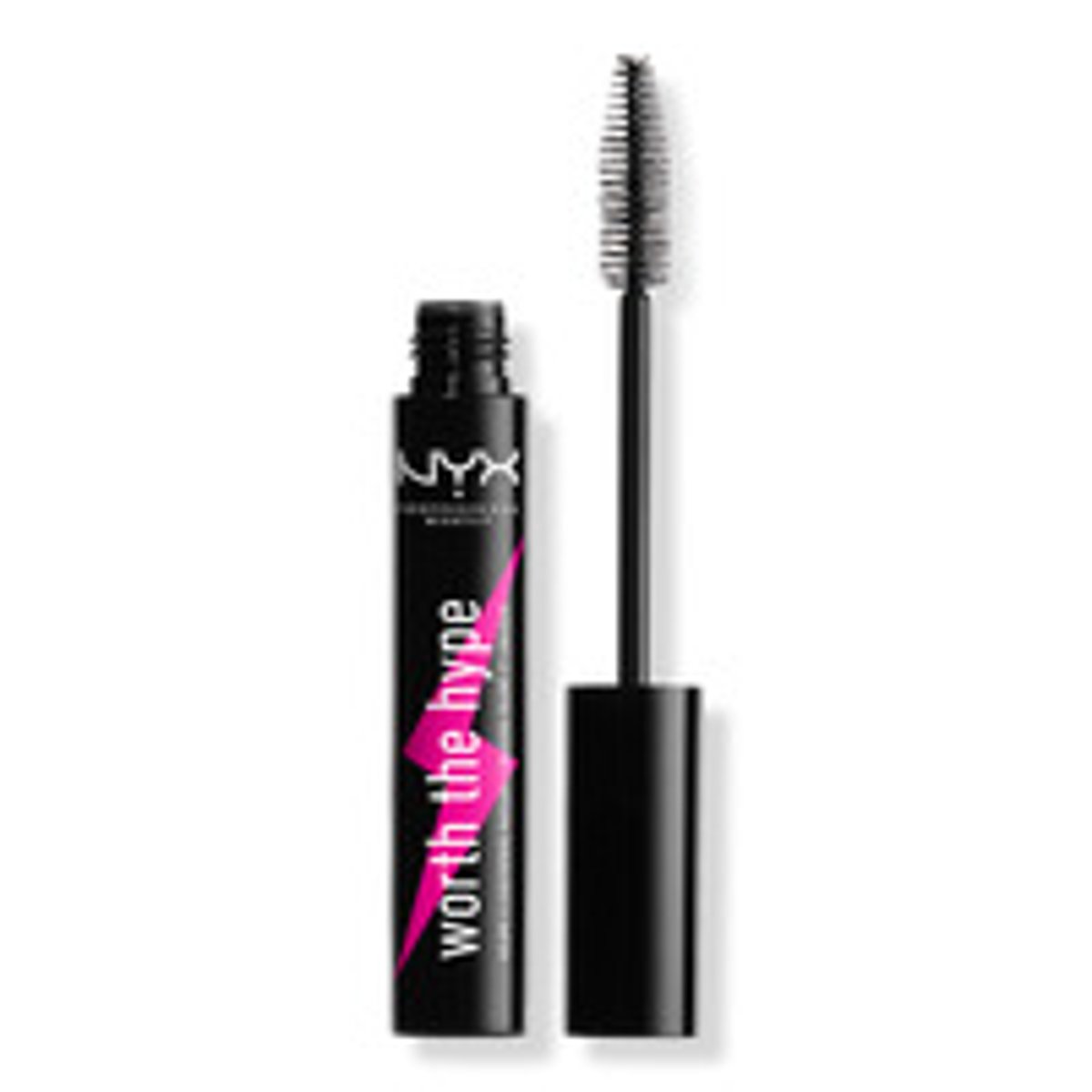 Nyx Worth The Hype M&aacute;scara De Pesta&ntilde;as Waterproof Black image number null