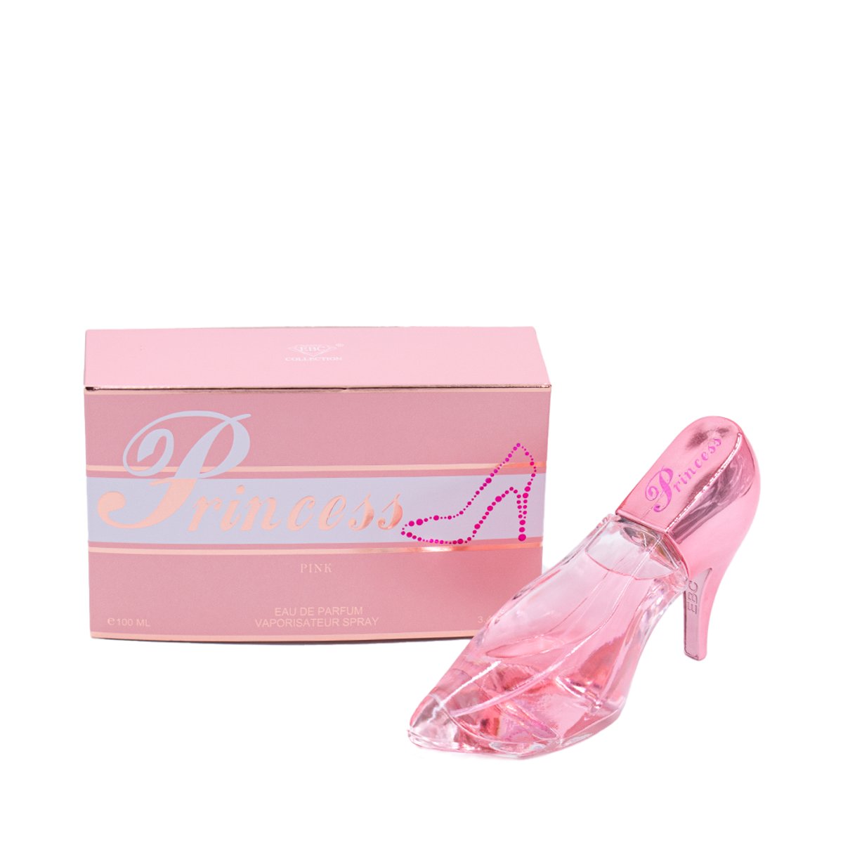 Ebc Collection Princess High Heel Shoes Pink Eau De Parfum 100 Ml image number null
