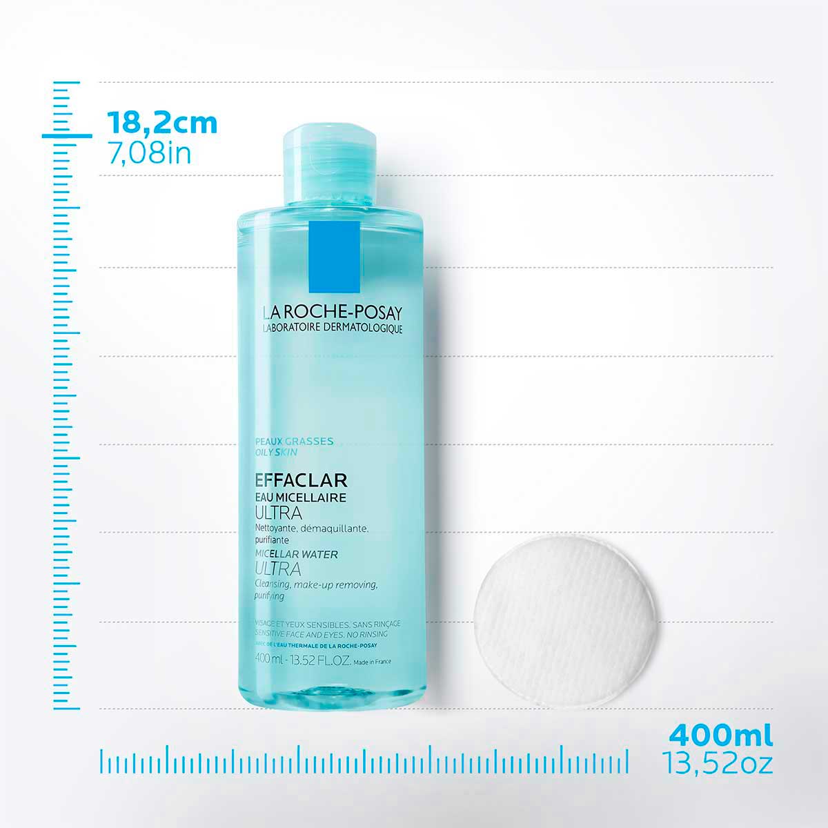La Roche Posay Effaclar Agua Micelar Purificante Piel Grasa 400 Ml image number null