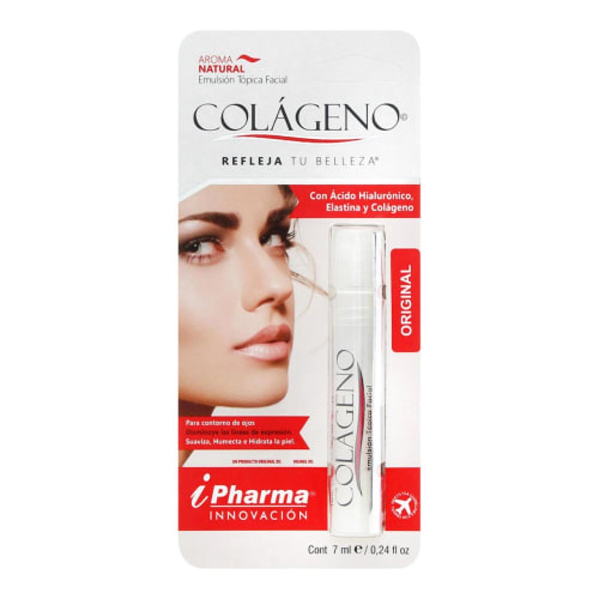 I Pharma Col&aacute;geno T&oacute;pico Facial Tubo Dosificador 7ml Natural image number null