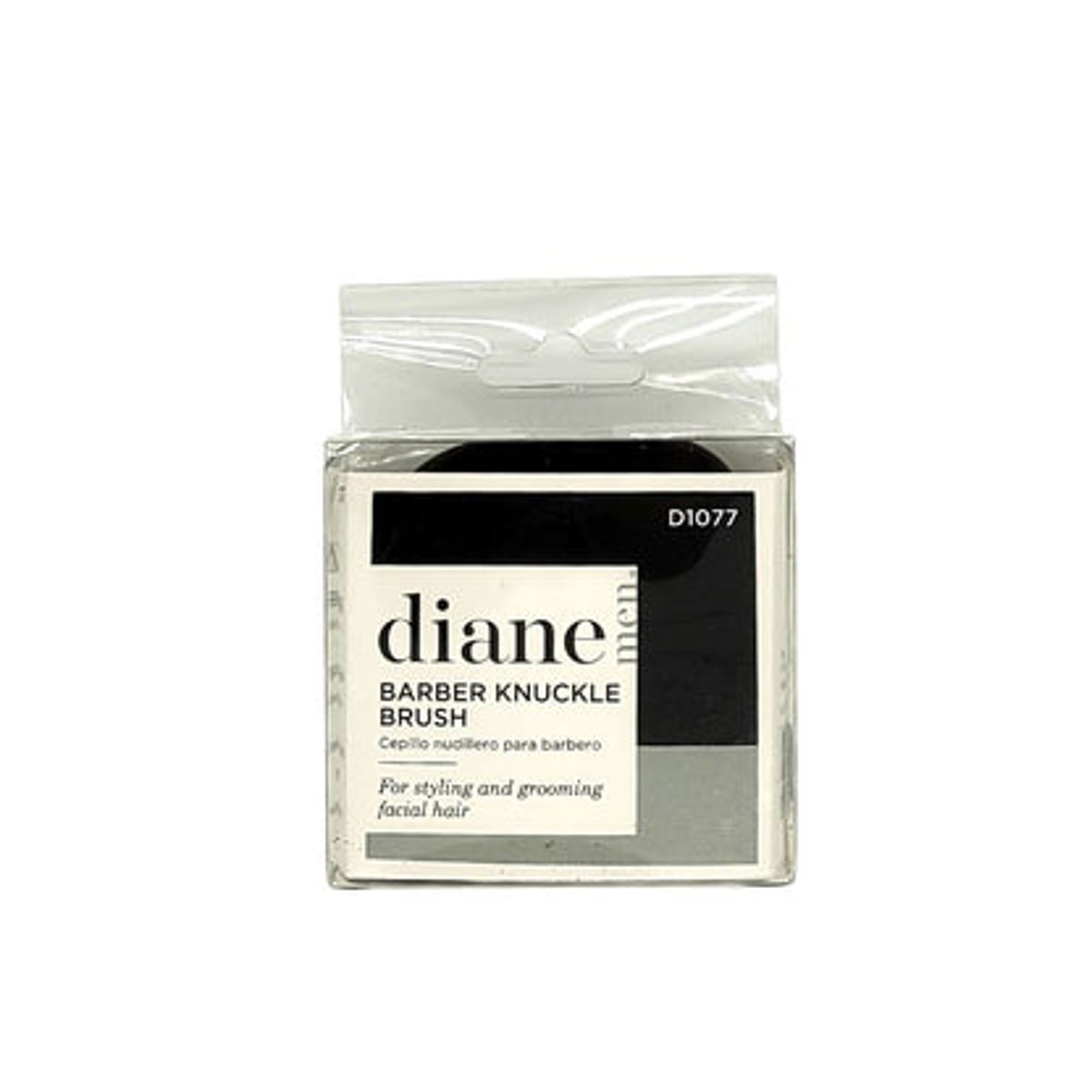 Diane Cepillo Barba Knuckle Cerdas Naturales Boar Bristle image number null