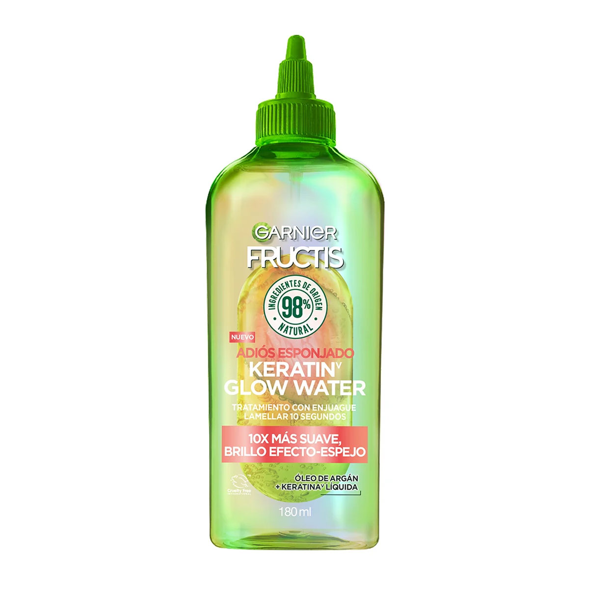 Garnier Tratamiento Capilar Keratin Glow Adi&oacute;s Esponjado 180 Ml image number null