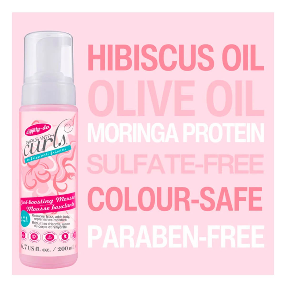 Dippity-do Mousse Potenciador De Rizos Girls With Curls image number null