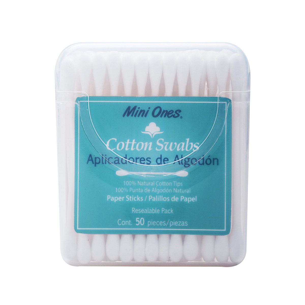 Mini Ones Hisopos De Algod&oacute;n 50 image number null