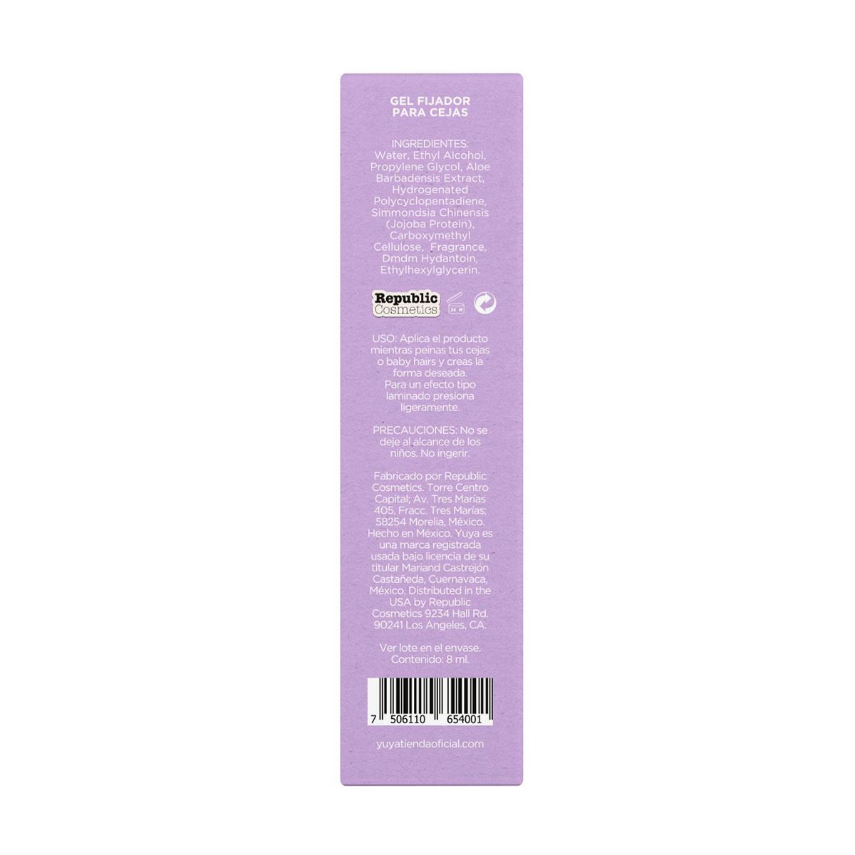 Yuya Gel Fijador Para Cejas image number null