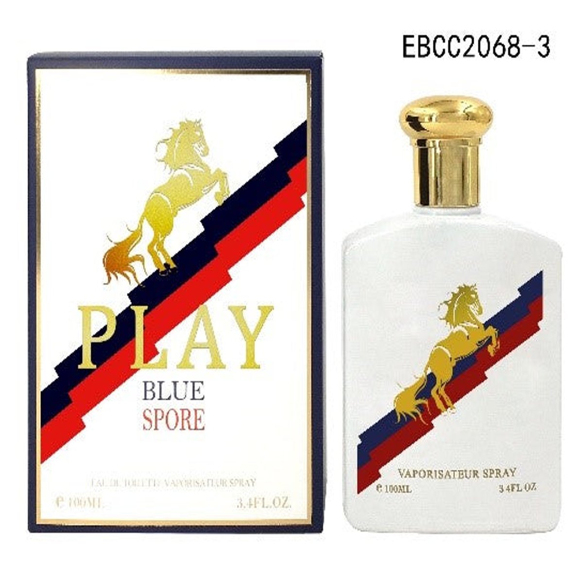 Ebc Collection Perfume Caballero Play Blue Sport 100 Ml image number null