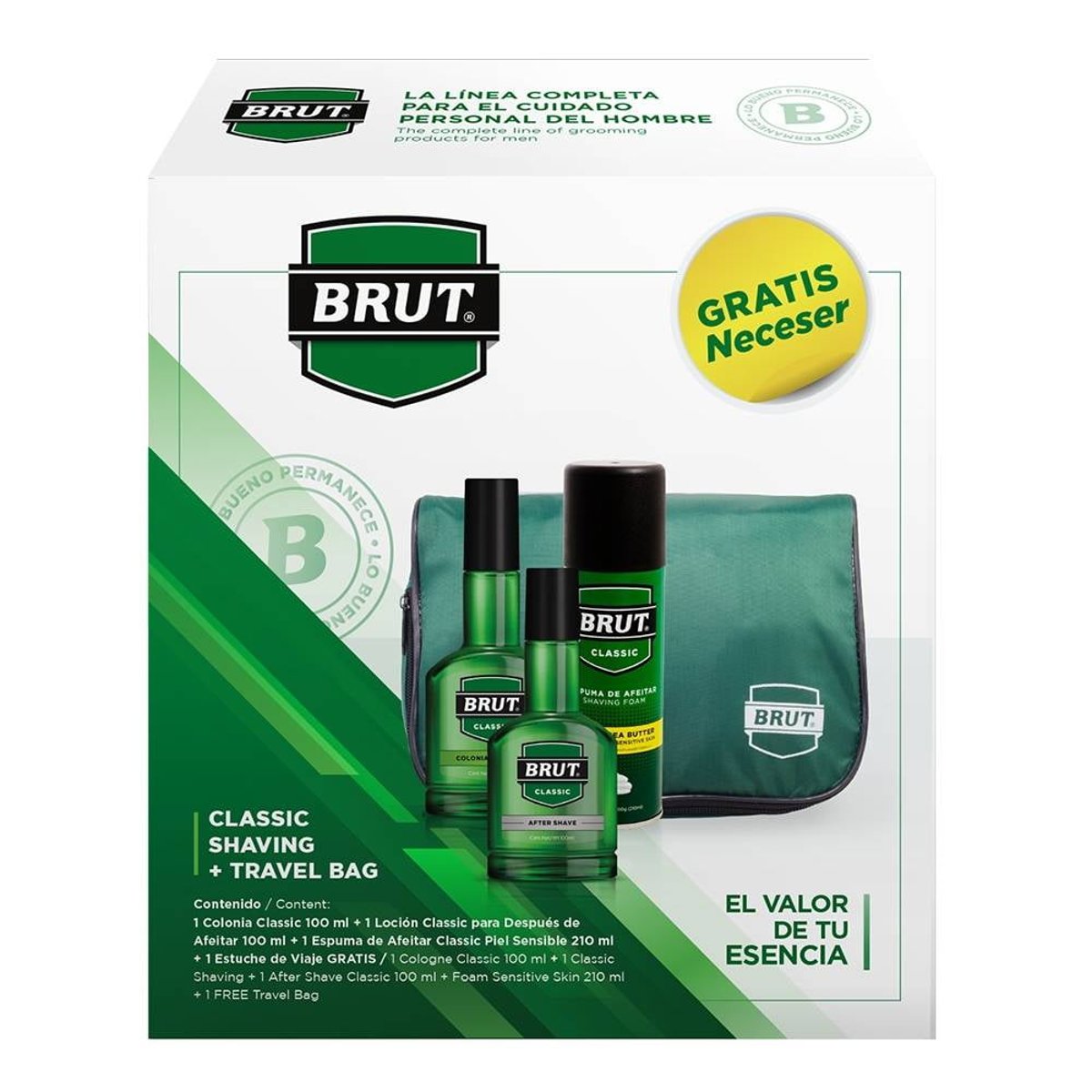 Brut Loci&oacute;n After Shave Classic Hidratante 100 Ml image number null