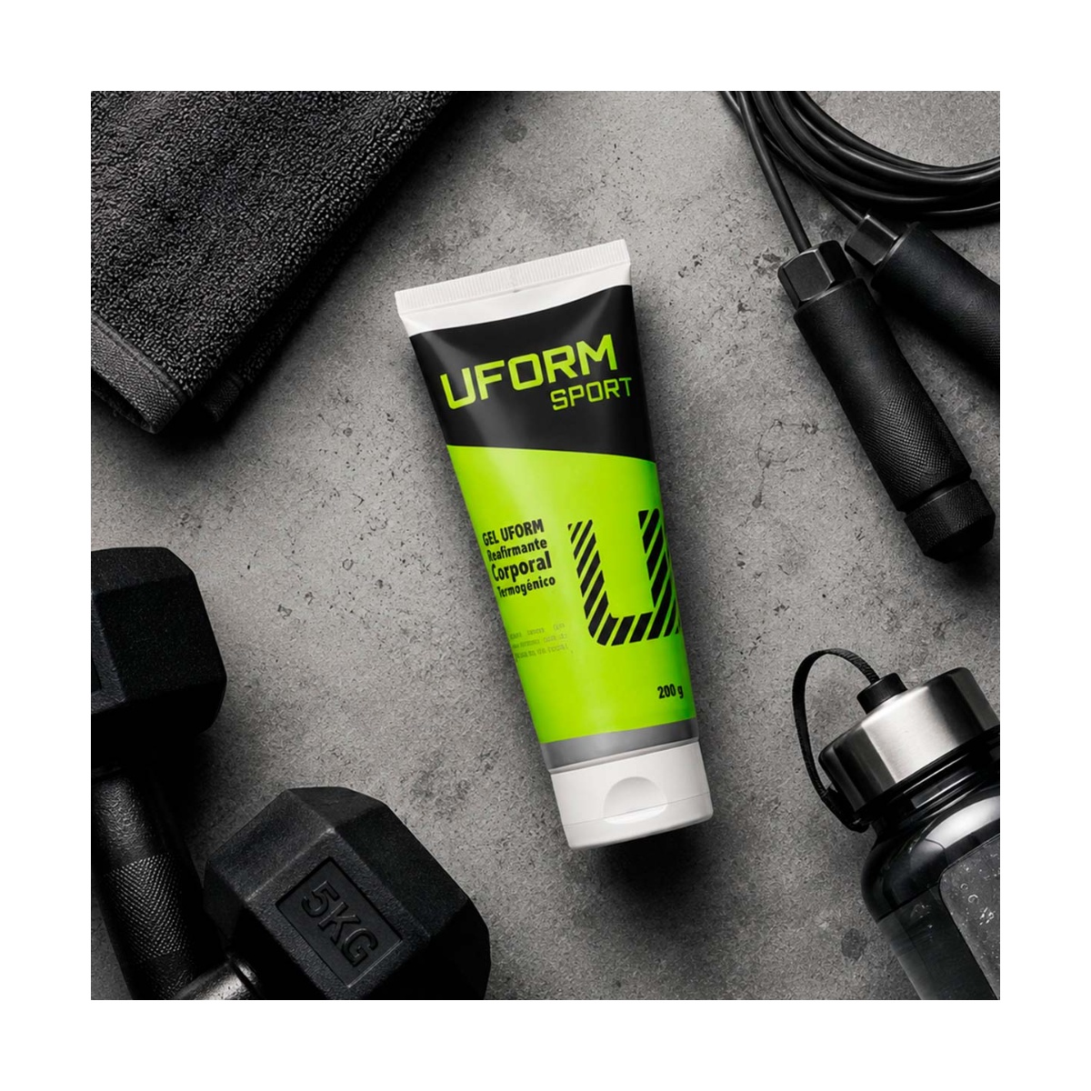 Uform Sport Gel Reafirmante Corporal Termog&eacute;nico 200 Ml image number null