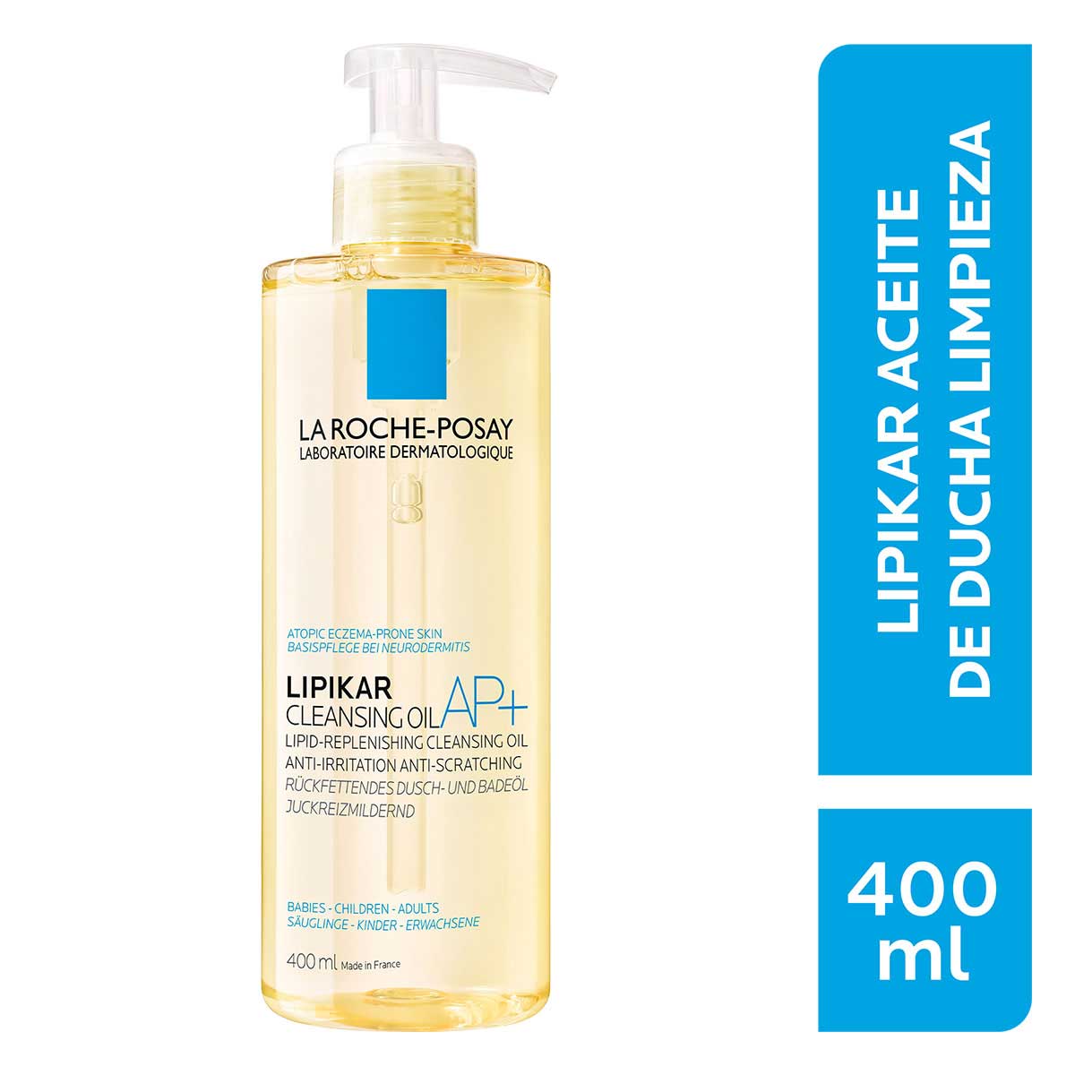 La Roche Posay Lipikar Cleansing Oil Ap+ Aceite Corporal De Ducha 400 Ml image number null