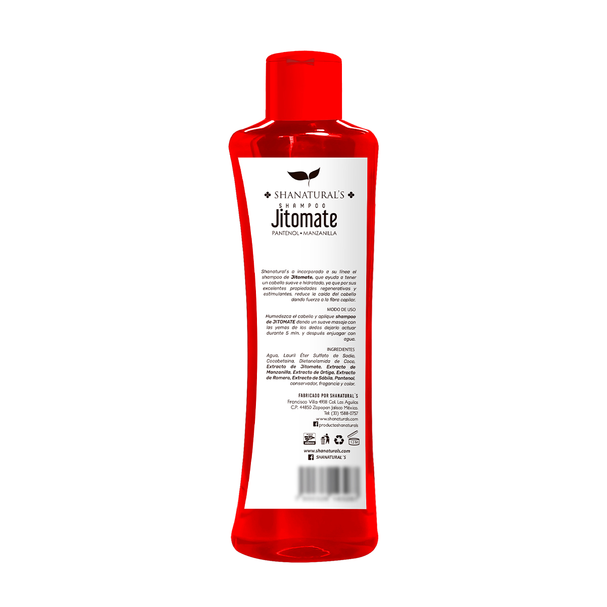 Shanaturals Shampoo De Jitomate 500 Ml image number null