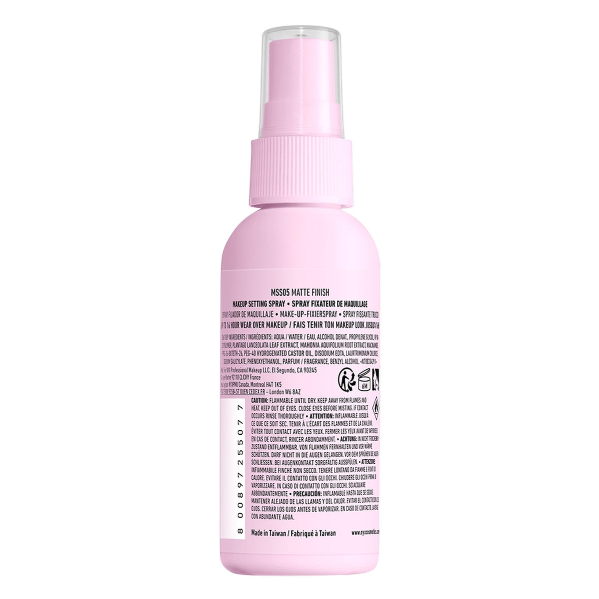 Nyx Marshmellow Spray Fijador Mate Vegano 60ml  3 image number null