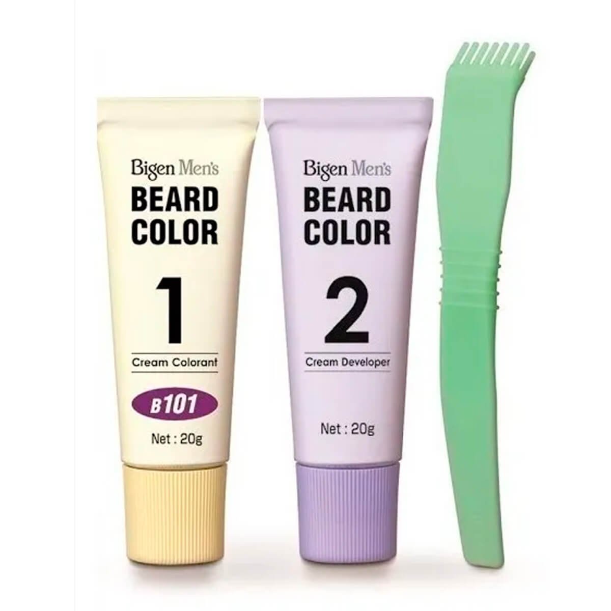 Bigen Coloraci&oacute;n Para Barba Y Bigote Negro Natural image number null