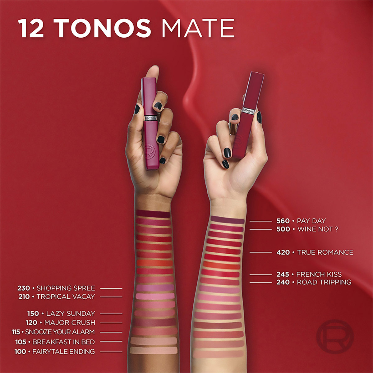 L'Or&eacute;al Labial L&iacute;quido Mate image number null