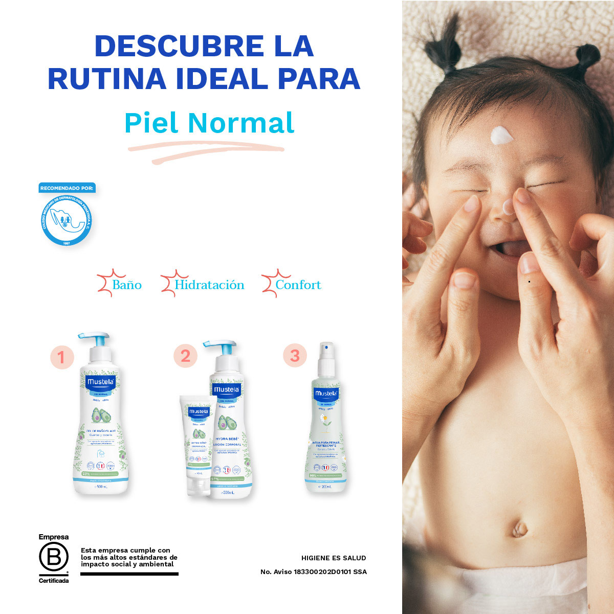 Mustela Hydra Beb&eacute; Crema Corporal 300ml image number null