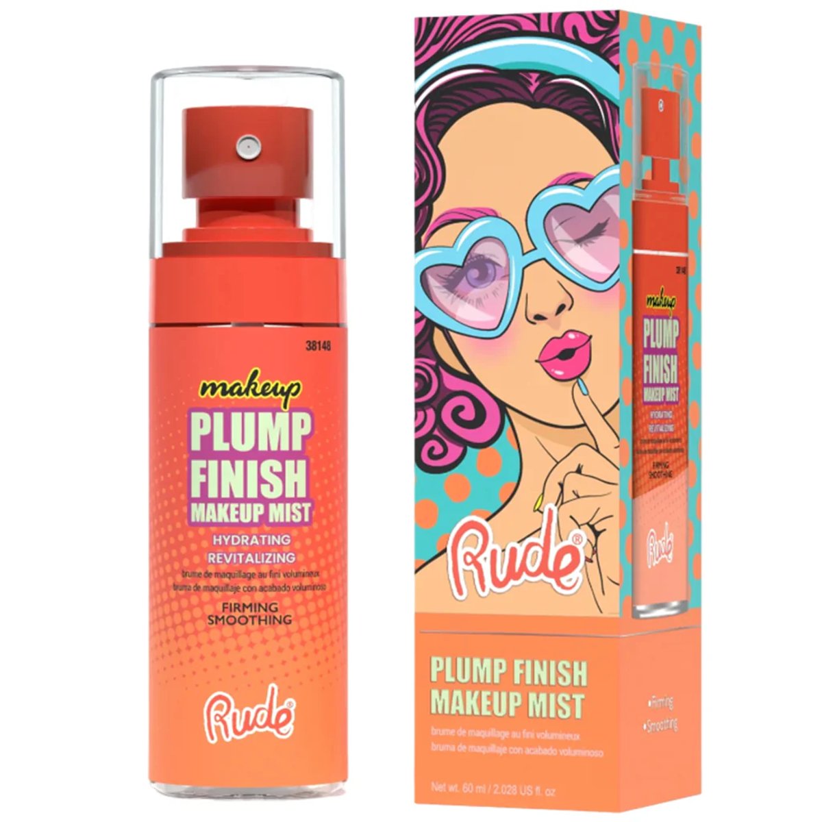 Nyx Professional Makeup Plump Finish Setting Mist 60ml image number null