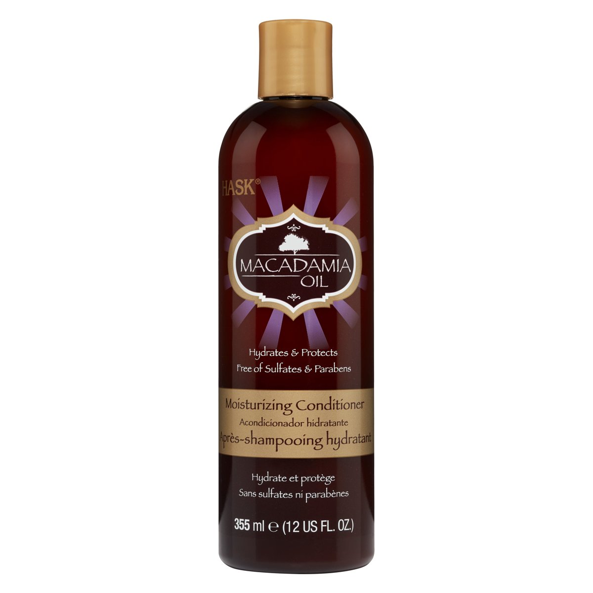 Hask Acondicionador Hidratante Macadamia Oil 12 Oz4 image number null