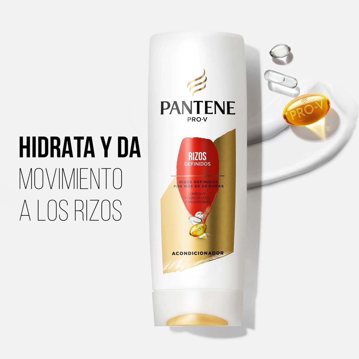 Pantene Acondicionador Rizos Definidos Aceite De Coco 200ml image number null