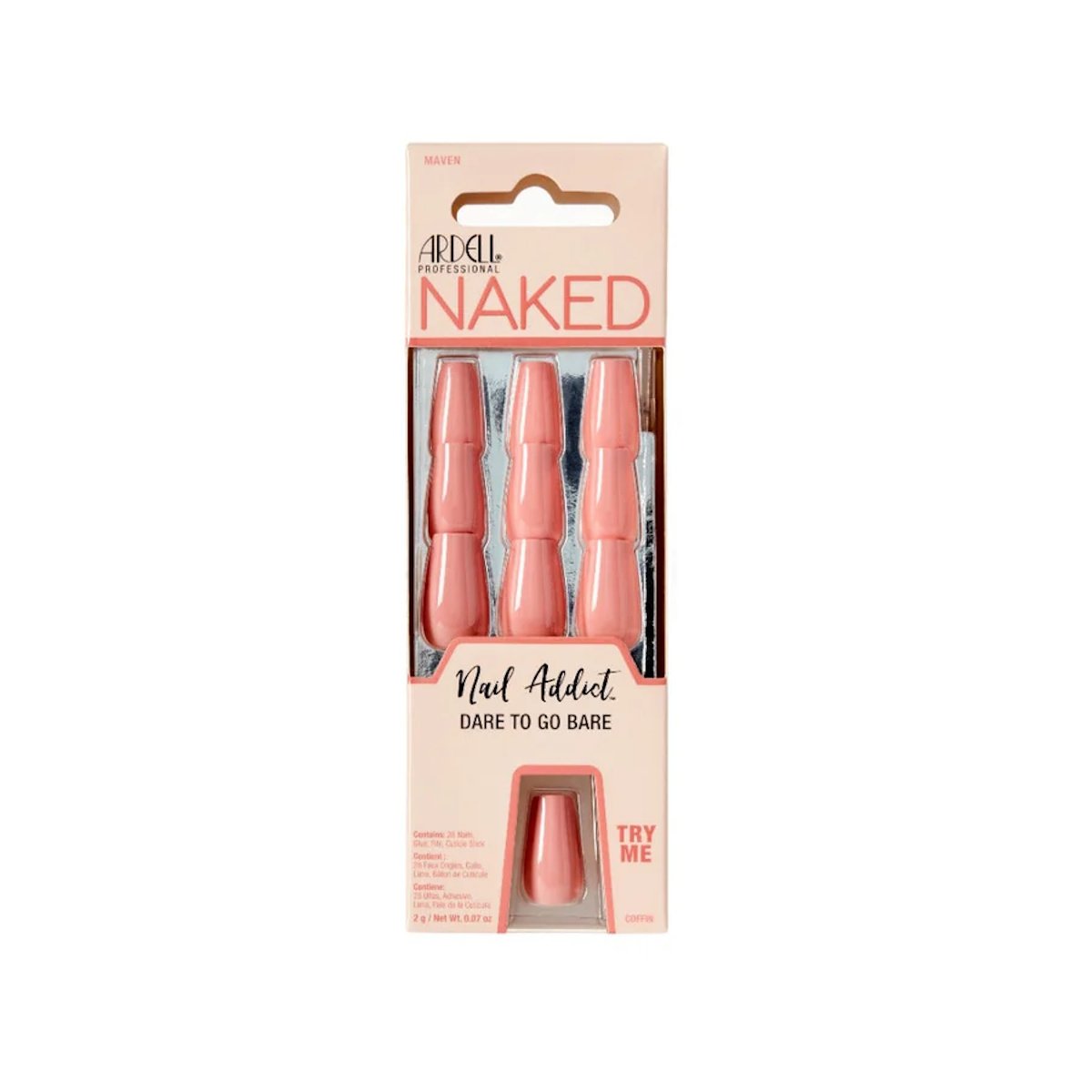 Ardell Nail Addict Naked Collection Maven image number null