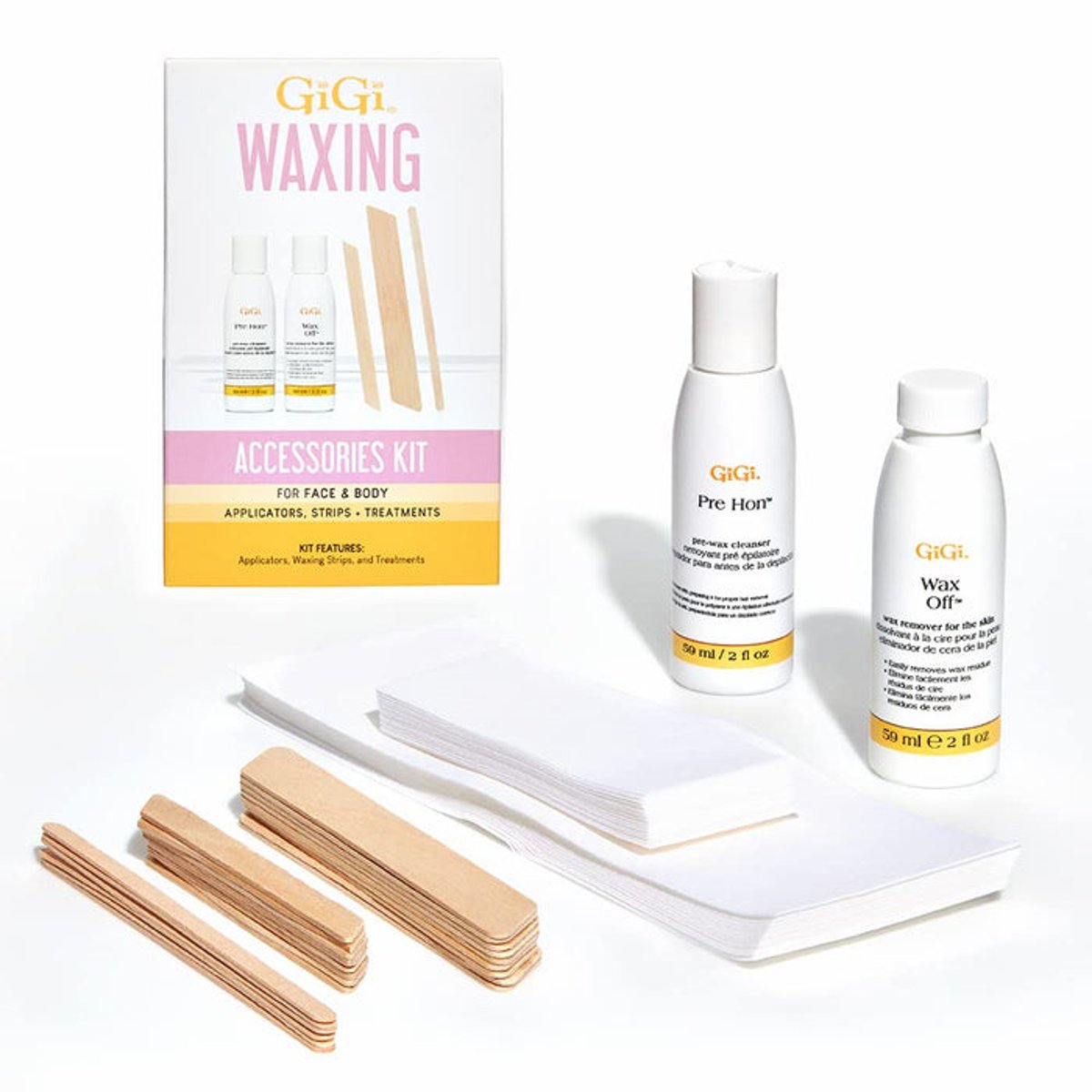Gigi Kit Accesorios Depilaci&oacute;n Cera 169  Pre Y Post Wax image number null