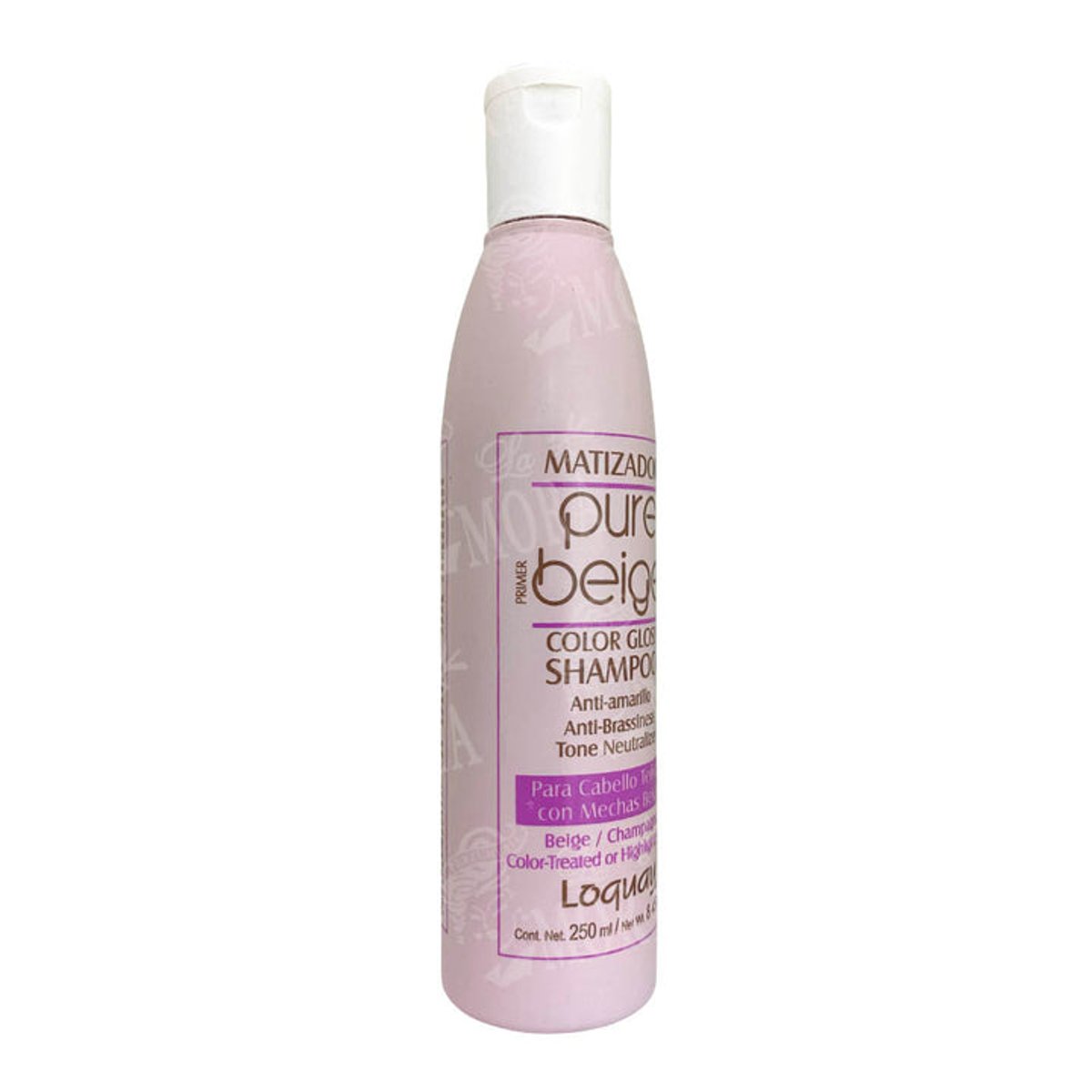 Loquay Shampoo Matizador Beige 250ml Tratamiento Capilar image number null