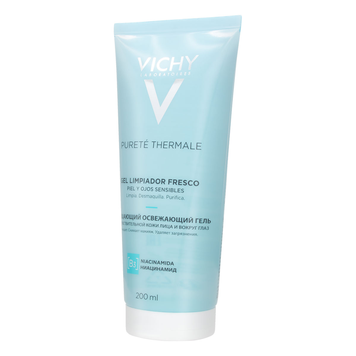 Vichy Gel Limpidor Puret&eacute; Thermale 200 Ml image number null